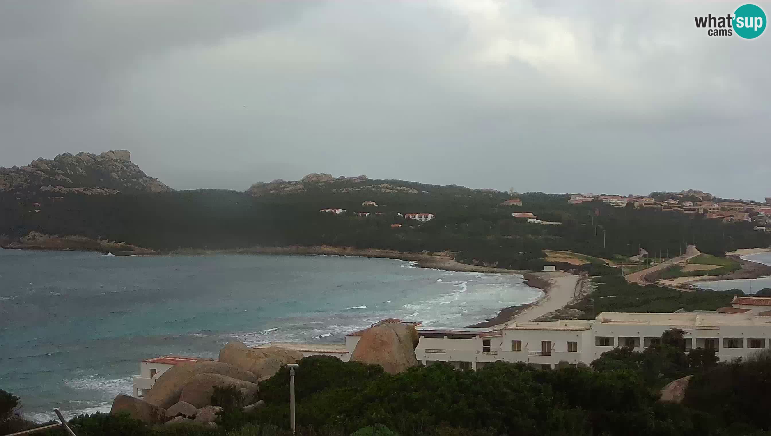 Live Webcam Capo Testa the beach of 2 sea – Santa Teresa Gallura – livecam Sardinia