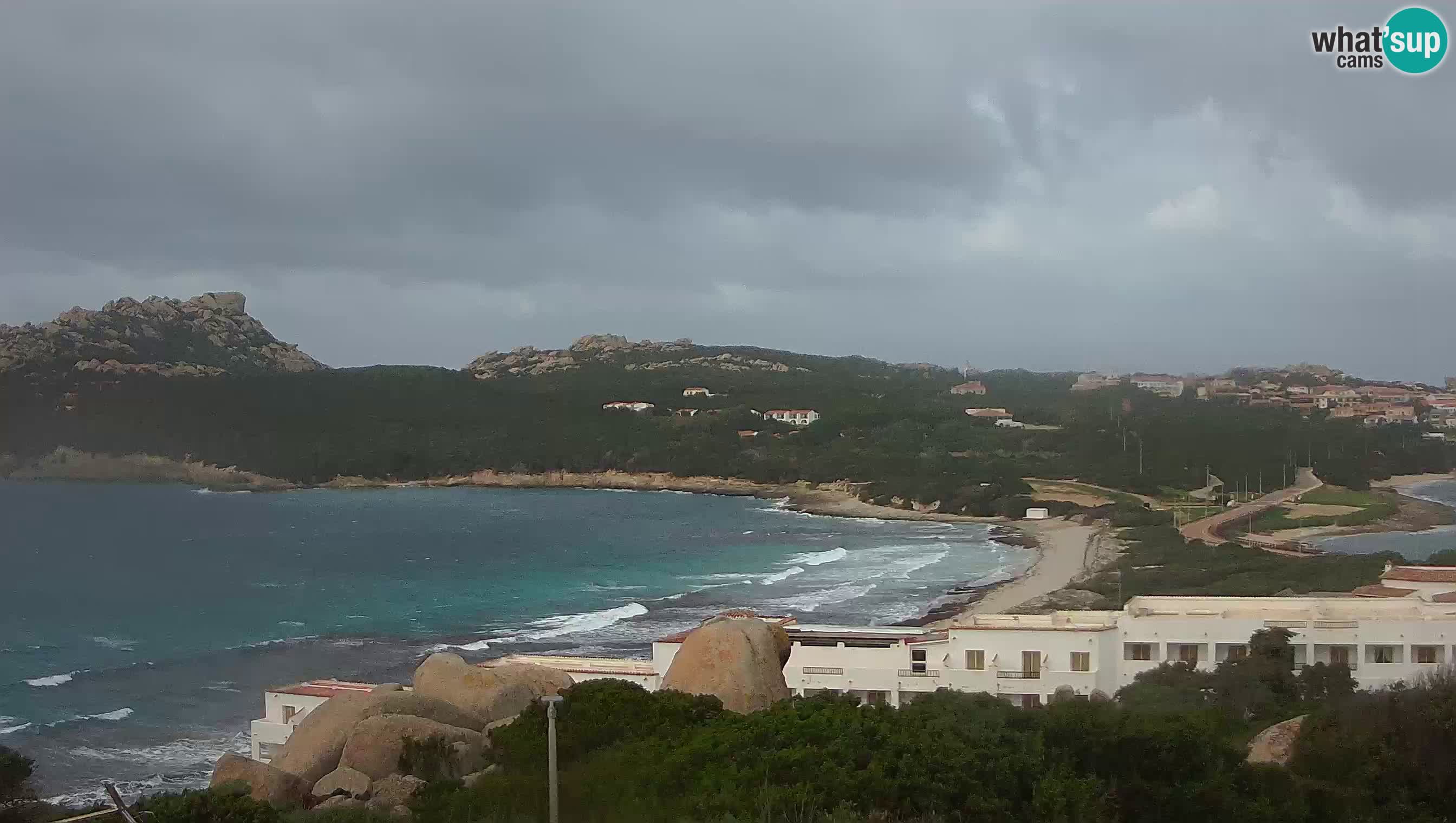 Live Webcam Capo Testa the beach of 2 sea – Santa Teresa Gallura – livecam Sardinia