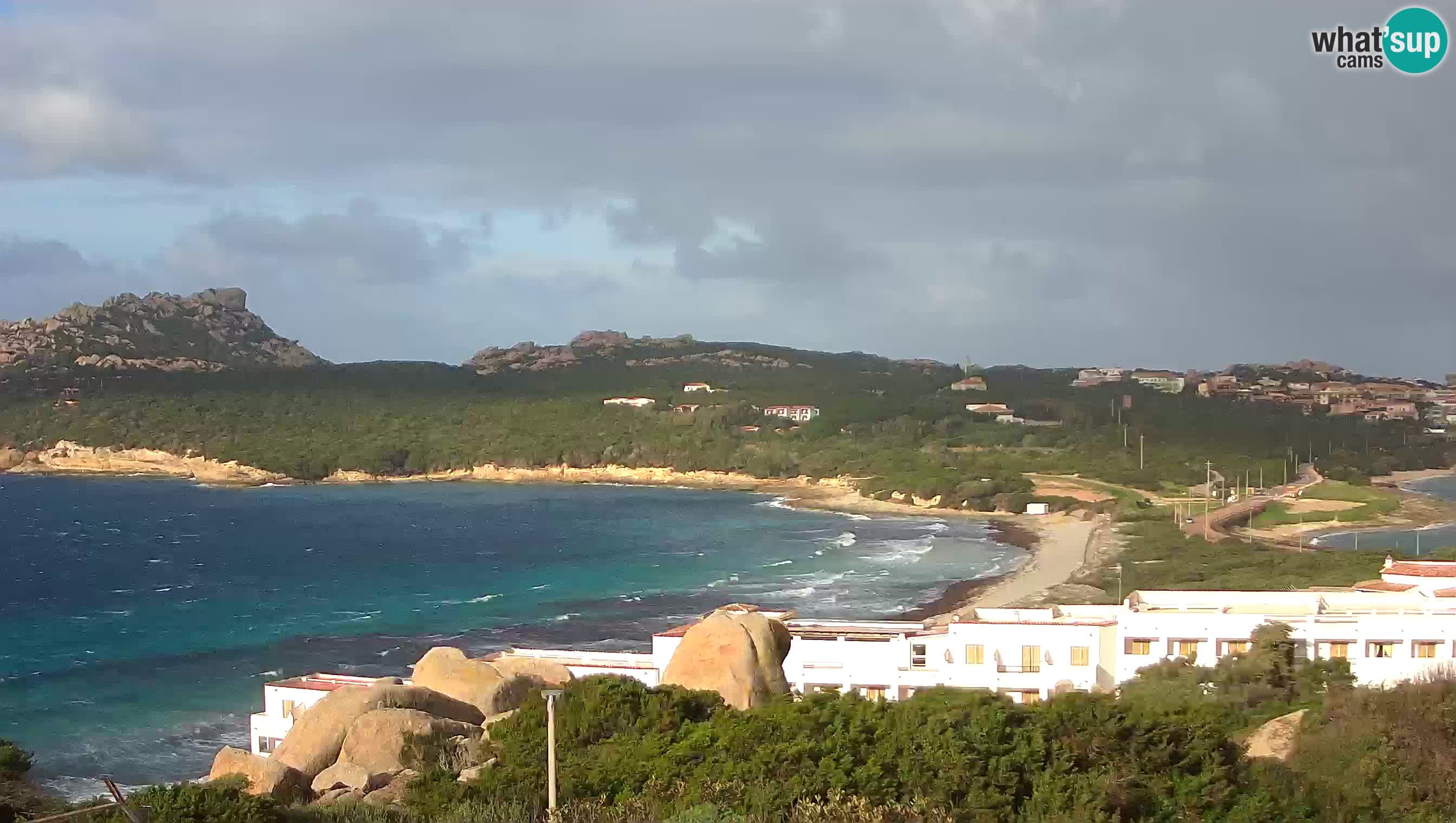 Live Webcam Capo Testa la spiaggia dei due mari – Santa Teresa Gallura – livecam Sardegna