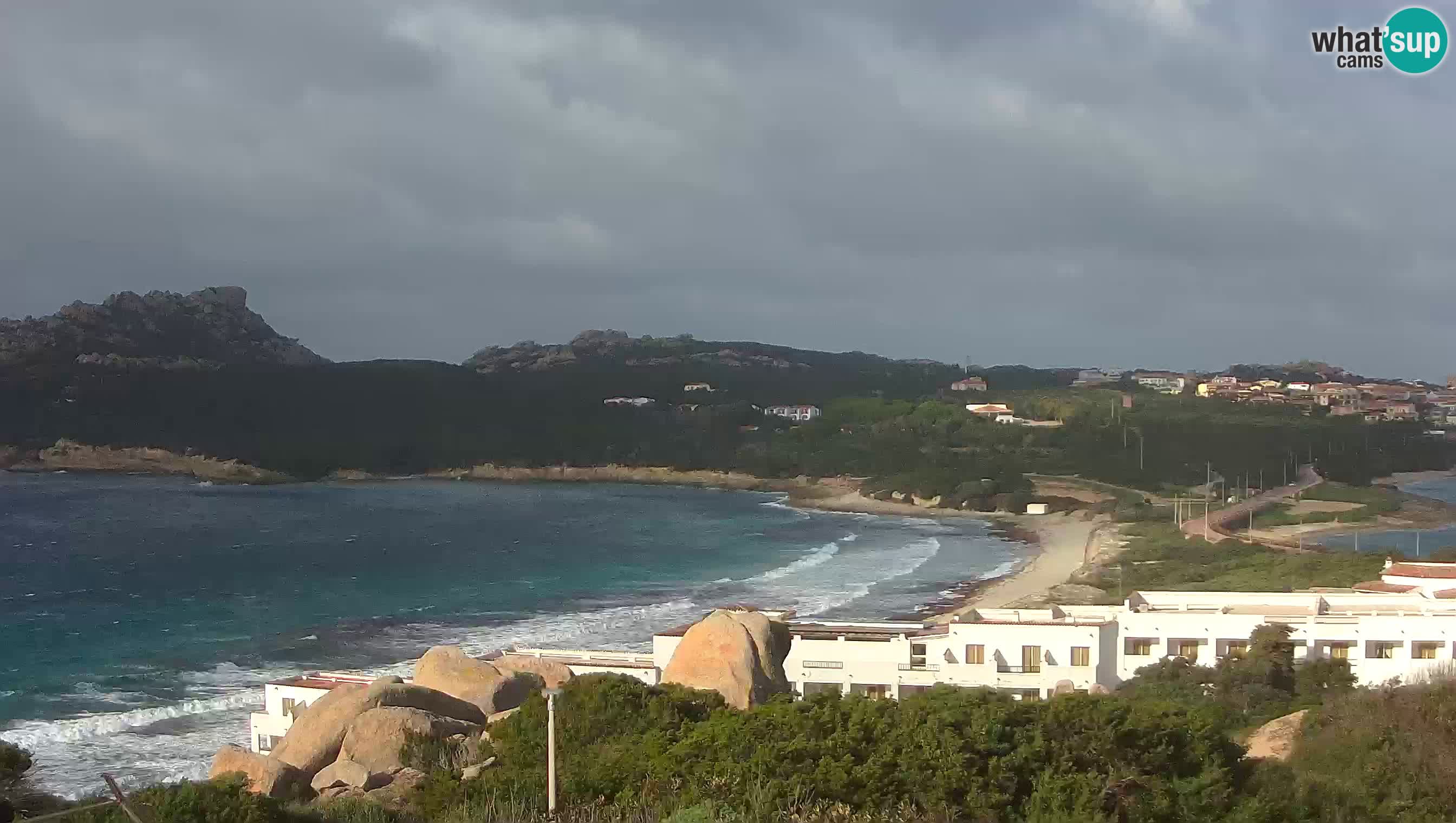 Live Webcam Capo Testa la spiaggia dei due mari – Santa Teresa Gallura – livecam Sardegna