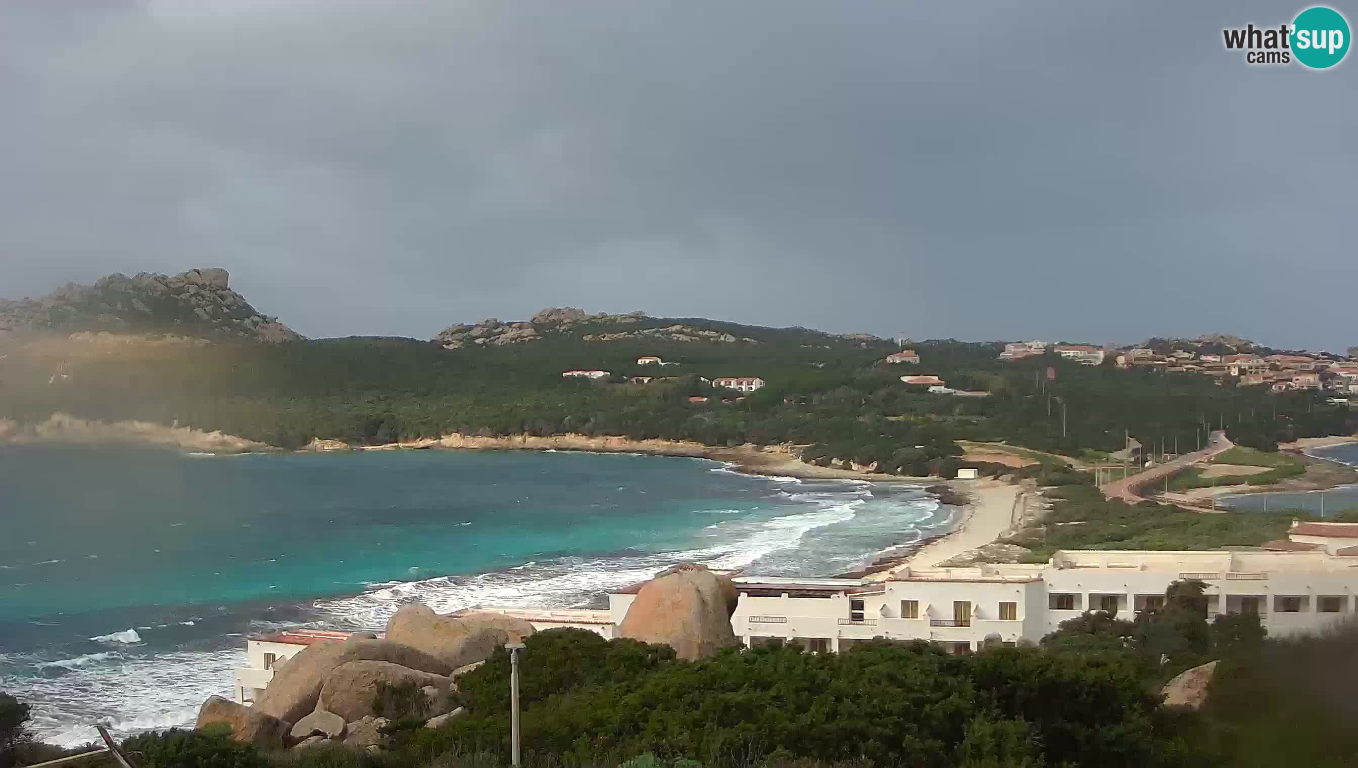 Live Webcam Capo Testa la spiaggia dei due mari – Santa Teresa Gallura – livecam Sardegna