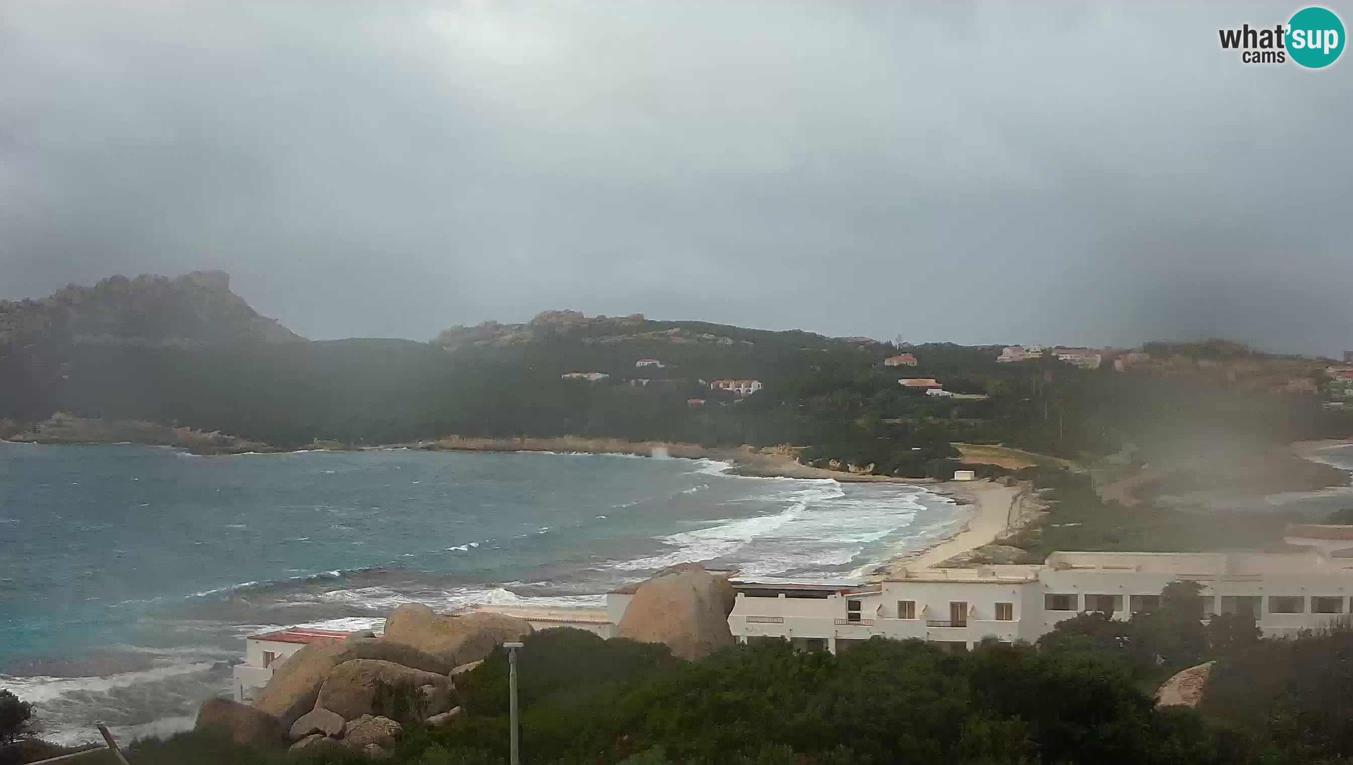 Webcam en vivo Capo Testa la playa de 2 mar – Santa Teresa Gallura – livecam Sardinia