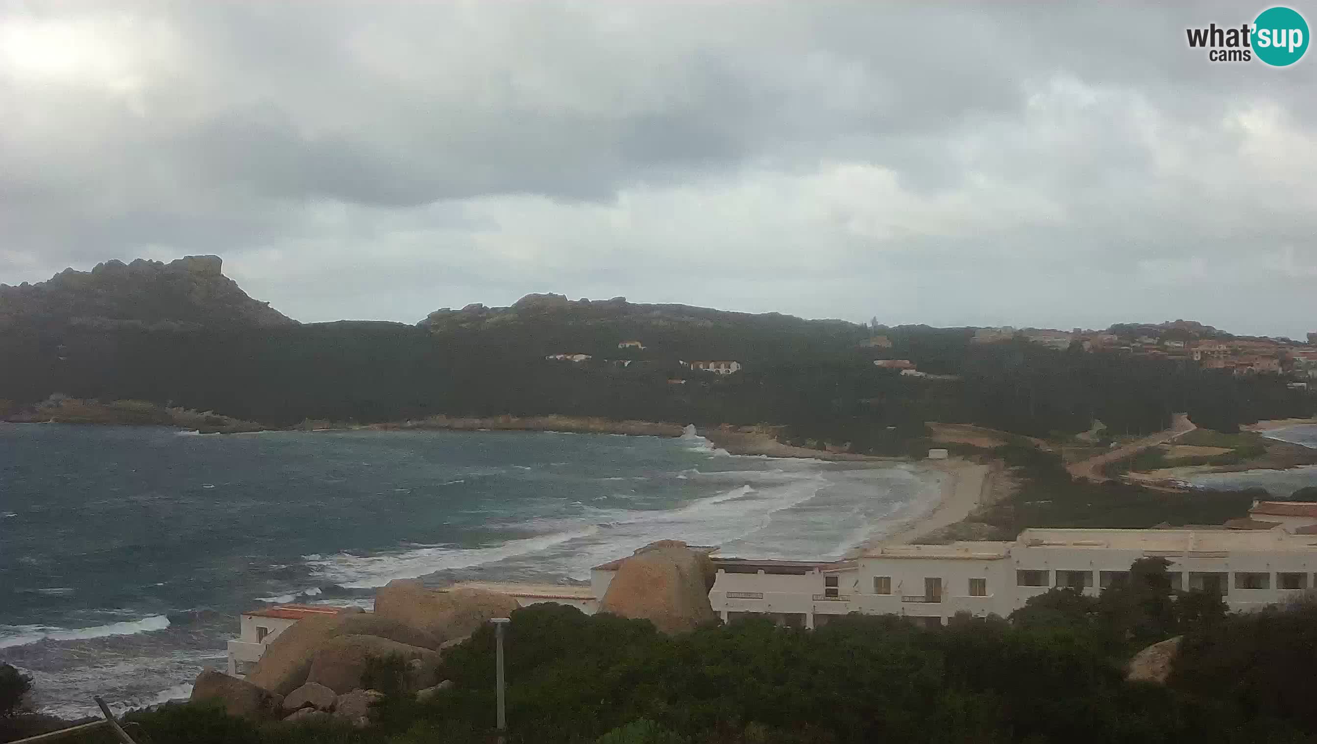 Web kamera uživo Capo Testa plaža s 2 mora – Santa Teresa Gallura – kamera uživo Sardinija