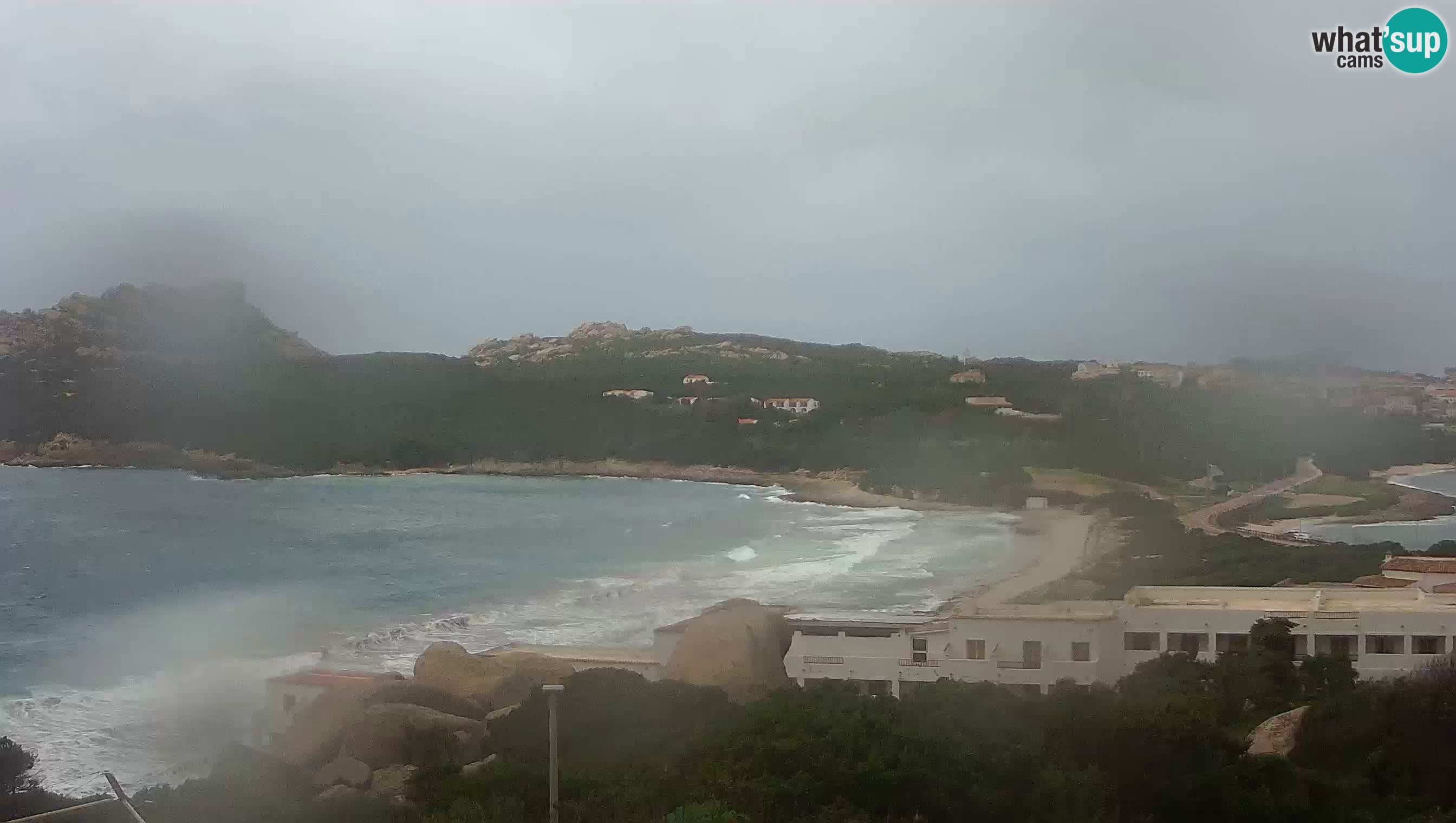 Web kamera uživo Capo Testa plaža s 2 mora – Santa Teresa Gallura – kamera uživo Sardinija