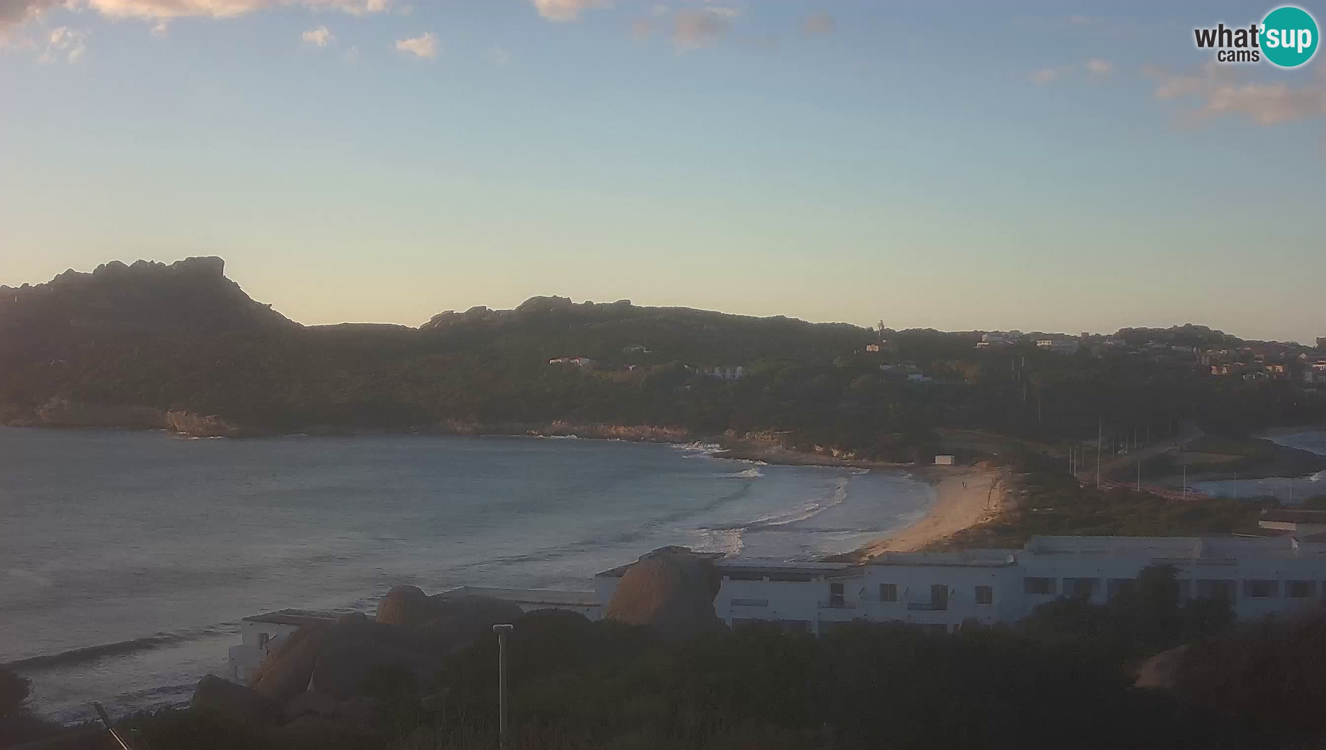 Spletna kamera v živo Capo Testa plaža dveh morij – Santa Teresa Gallura – Sardinija