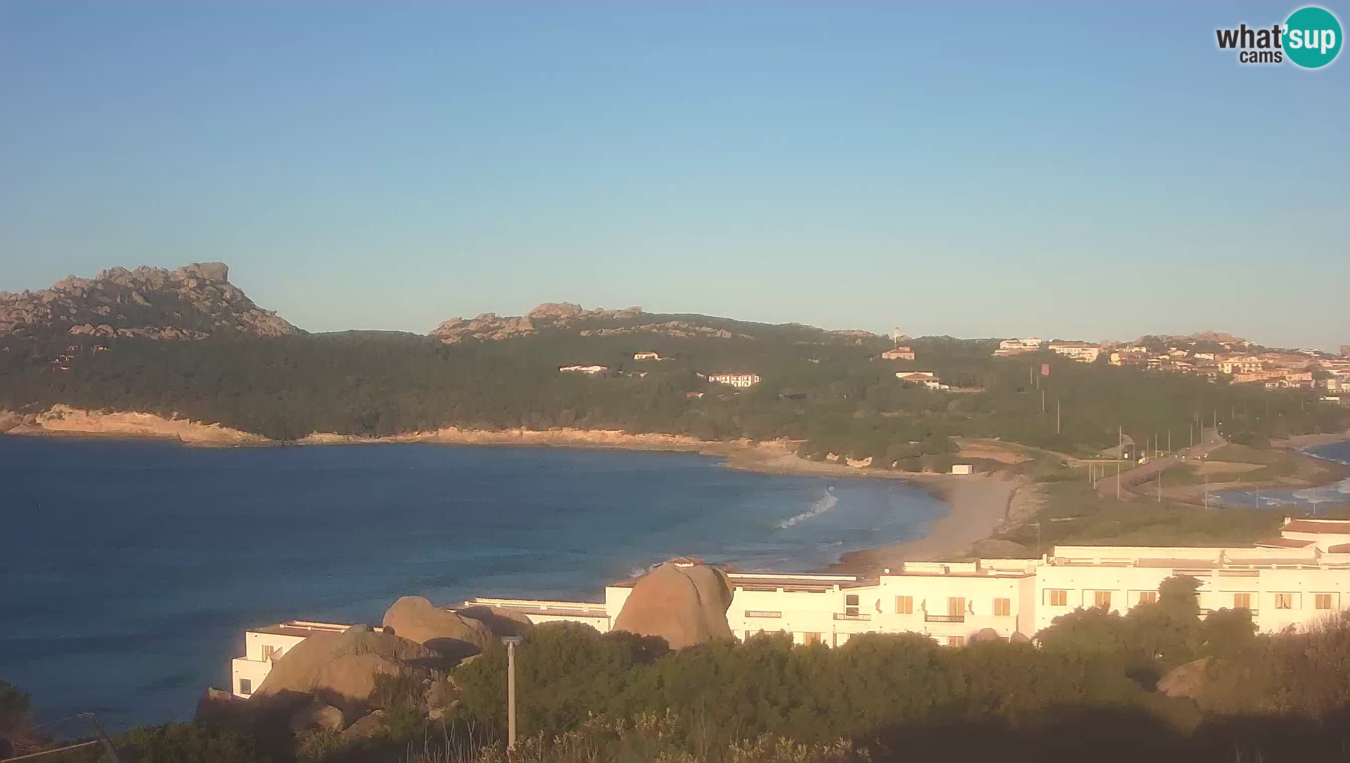 Webcam en vivo Capo Testa la playa de 2 mar – Santa Teresa Gallura – livecam Sardinia