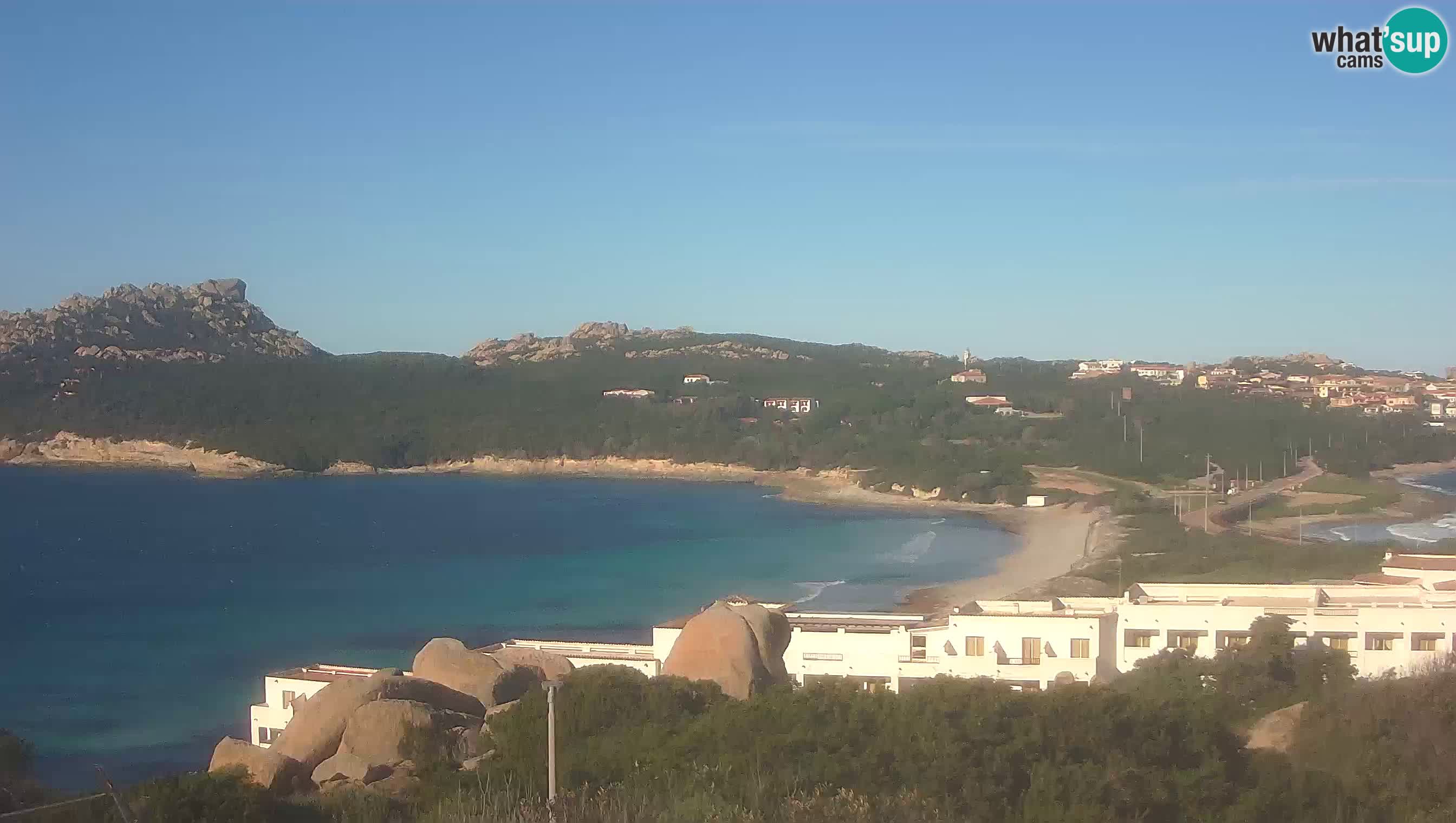 Web kamera uživo Capo Testa plaža s 2 mora – Santa Teresa Gallura – kamera uživo Sardinija