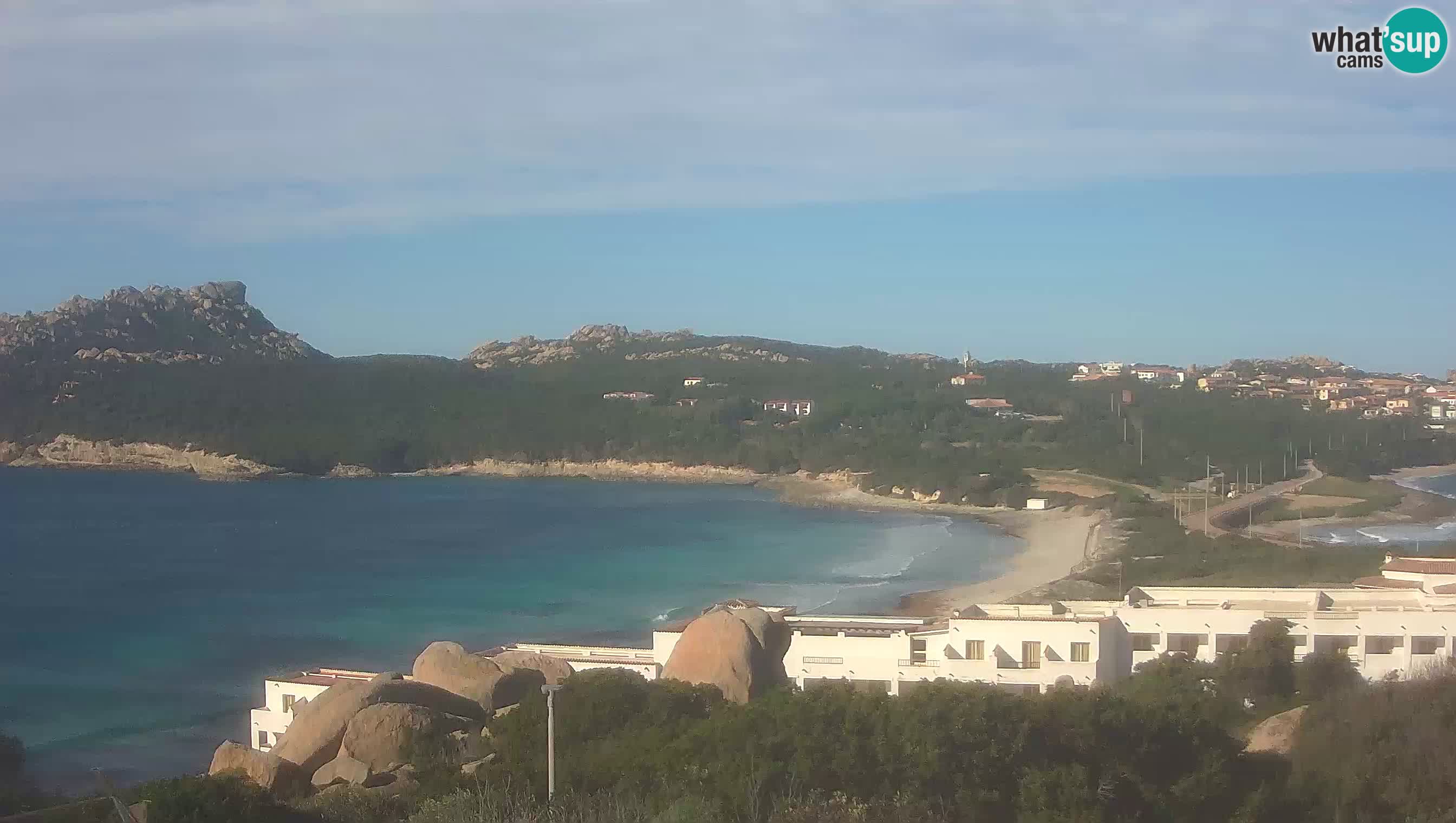 Web kamera uživo Capo Testa plaža s 2 mora – Santa Teresa Gallura – kamera uživo Sardinija