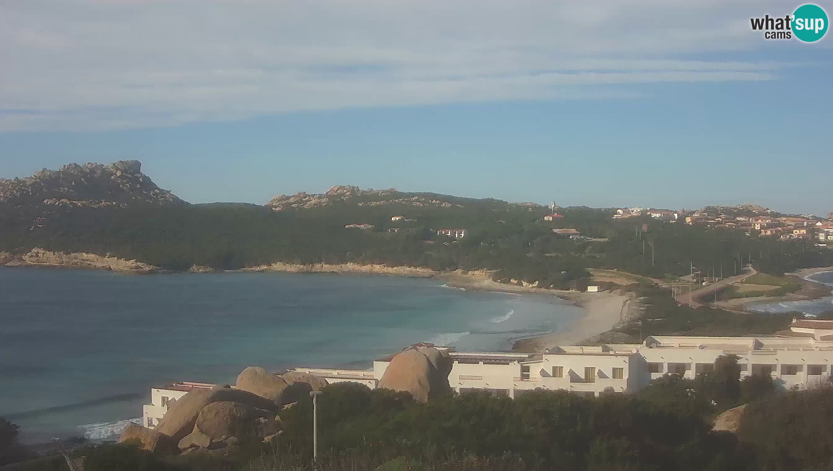 Live Webcam Capo Testa la spiaggia dei due mari – Santa Teresa Gallura – livecam Sardegna