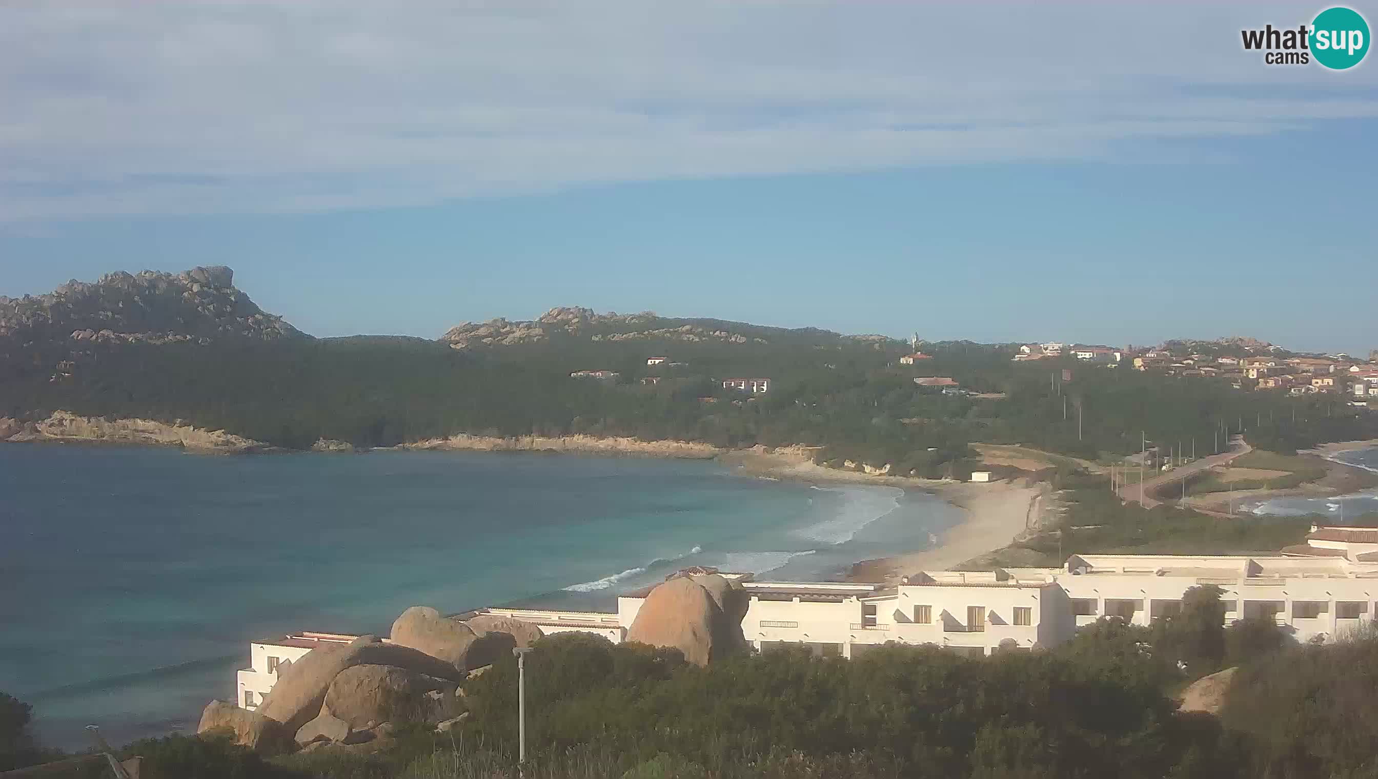 Live Webcam Capo Testa the beach of 2 sea – Santa Teresa Gallura – livecam Sardinia