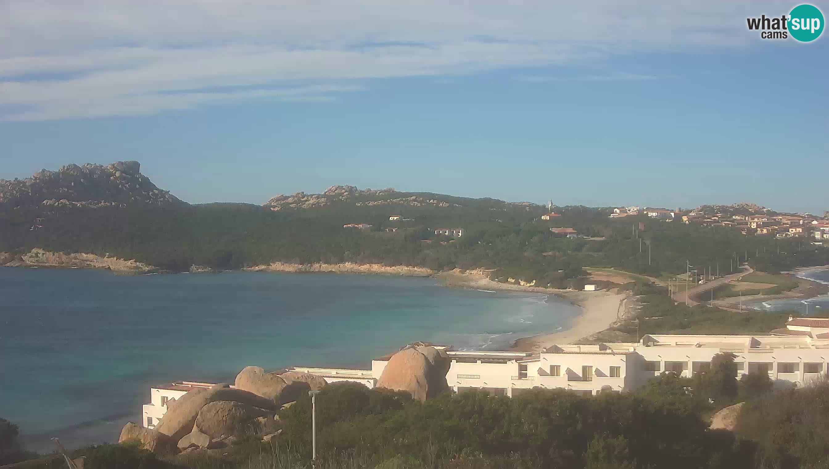 Live Webcam Capo Testa the beach of 2 sea – Santa Teresa Gallura – livecam Sardinia