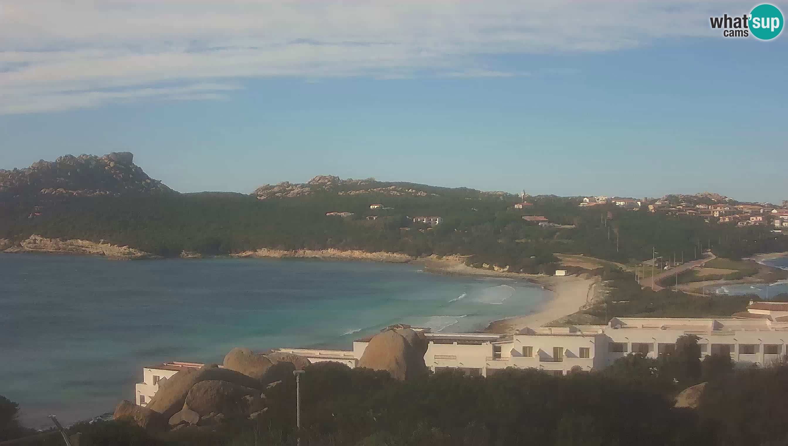 Web kamera uživo Capo Testa plaža s 2 mora – Santa Teresa Gallura – kamera uživo Sardinija