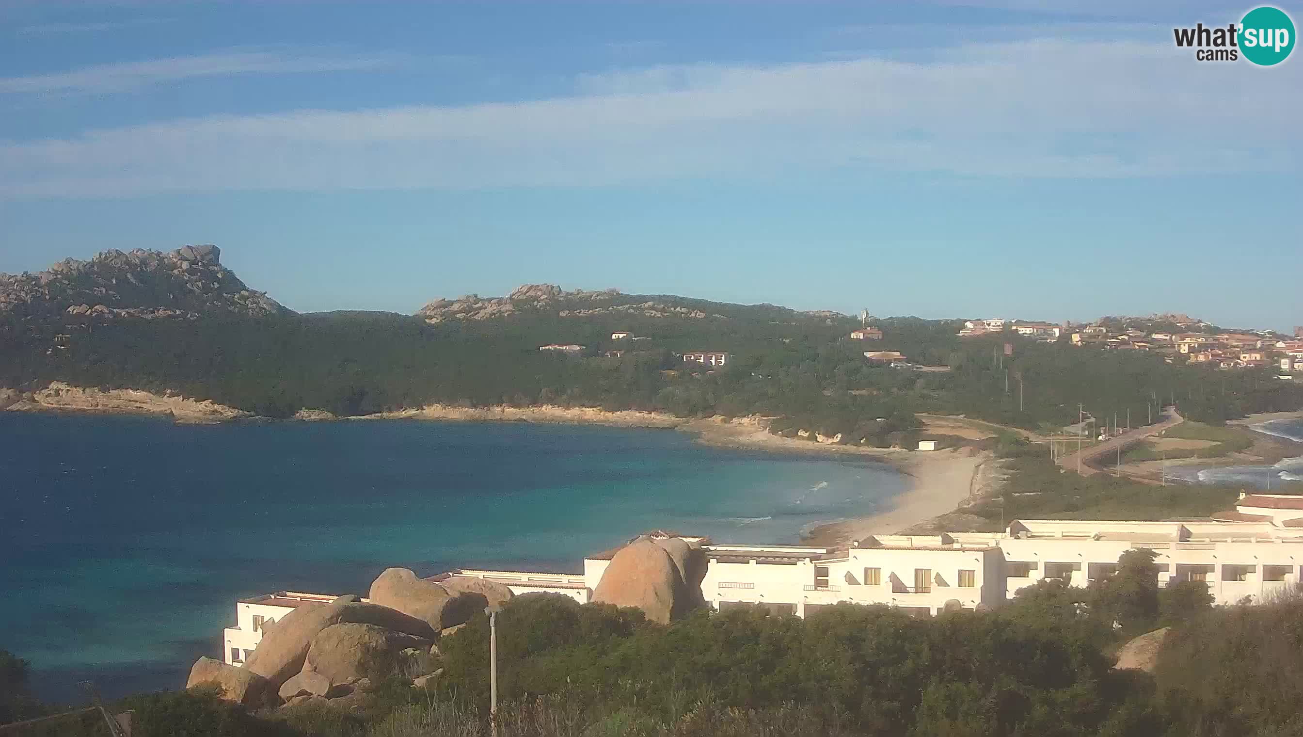 Live Webcam Capo Testa la spiaggia dei due mari – Santa Teresa Gallura – livecam Sardegna