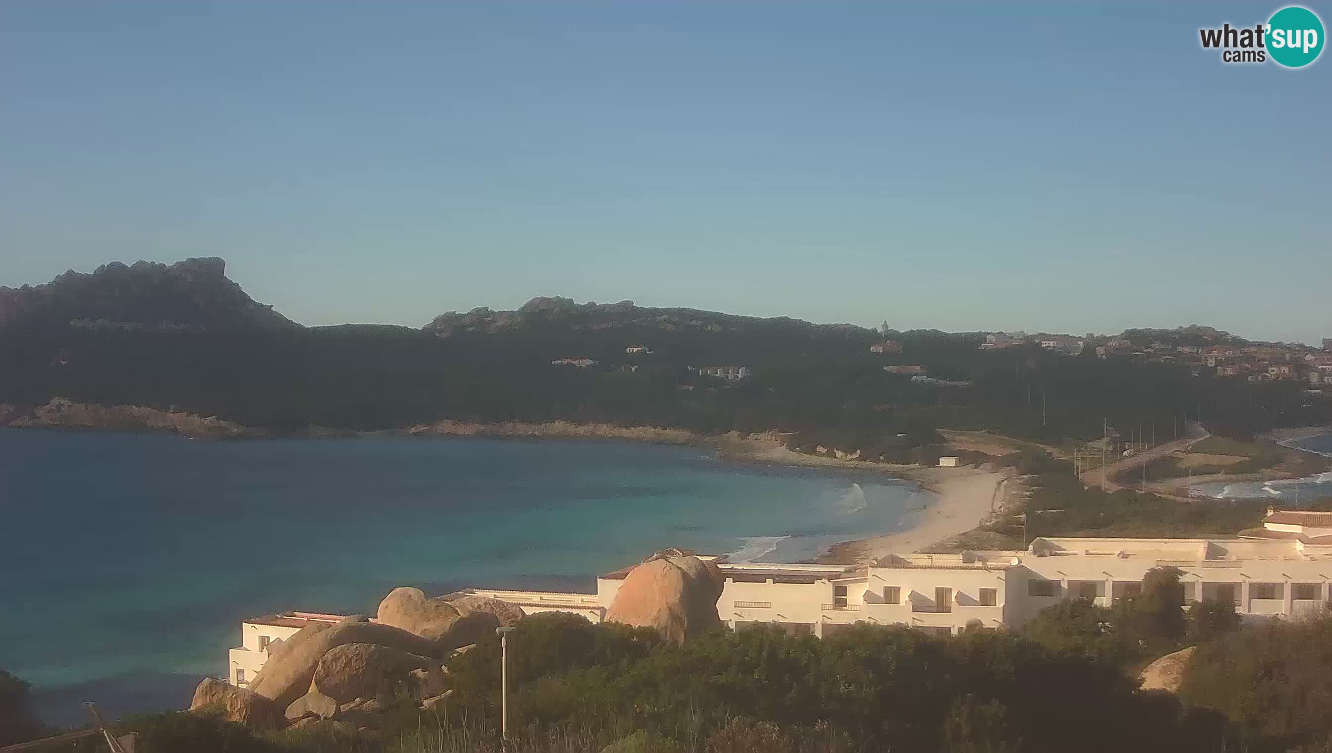 Live Webcam Capo Testa the beach of 2 sea – Santa Teresa Gallura – livecam Sardinia