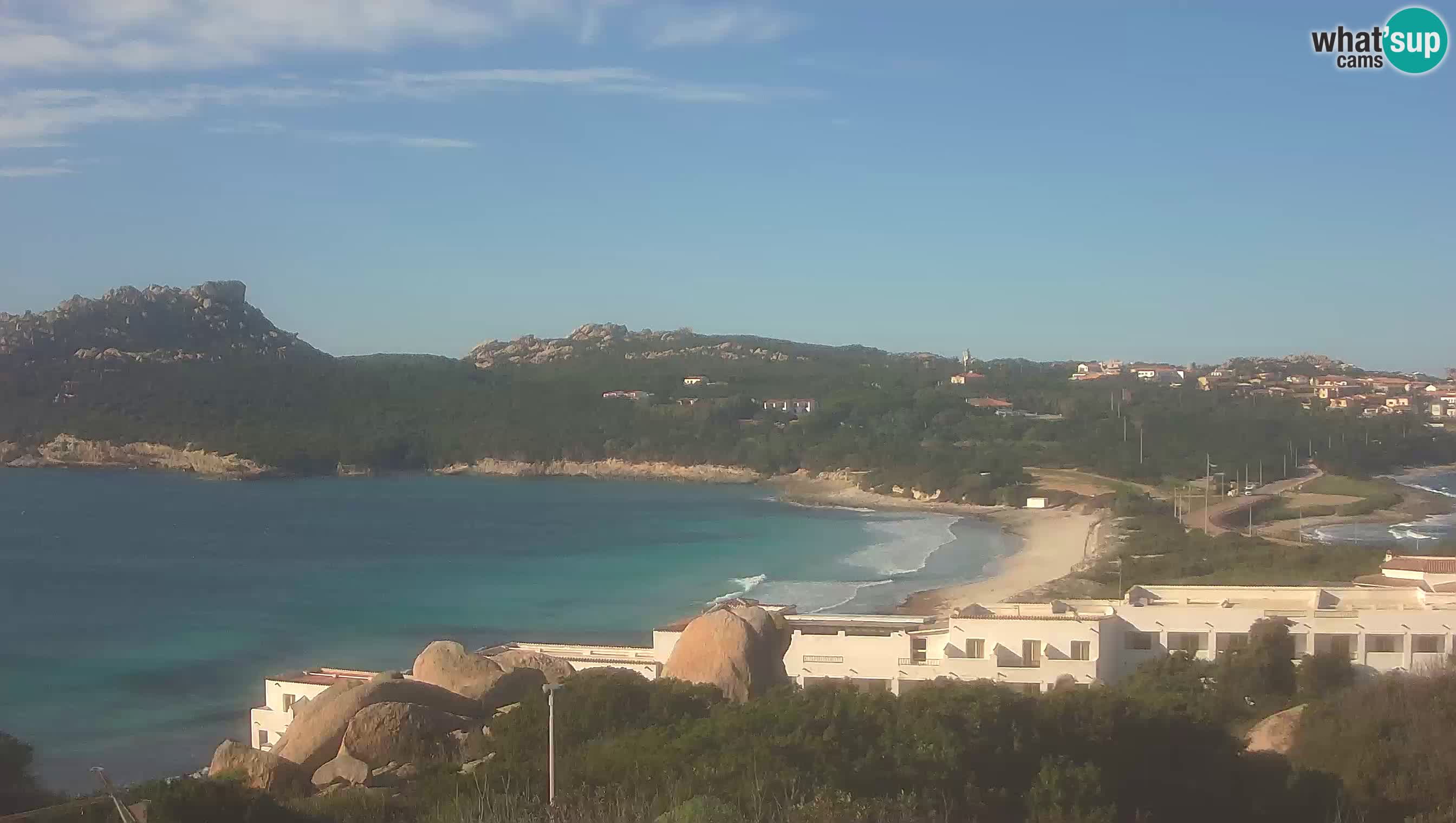 Live Webcam Capo Testa the beach of 2 sea – Santa Teresa Gallura – livecam Sardinia