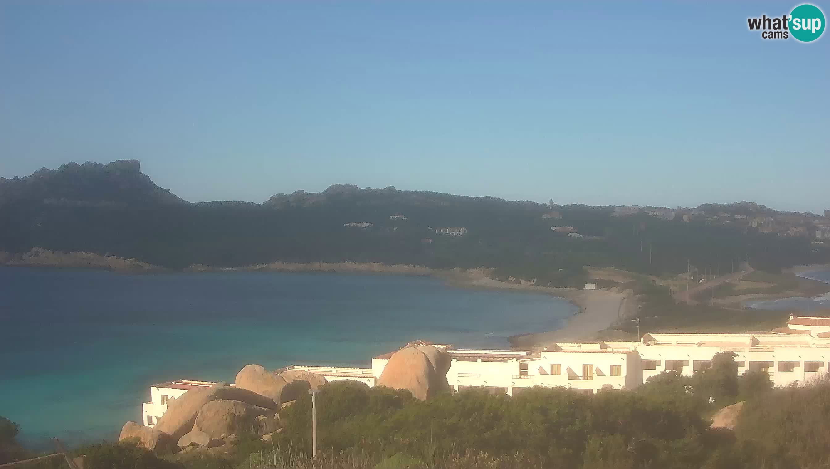 Live Webcam Capo Testa la plage de 2 mer – Santa Teresa Gallura – livecam Sardaigne