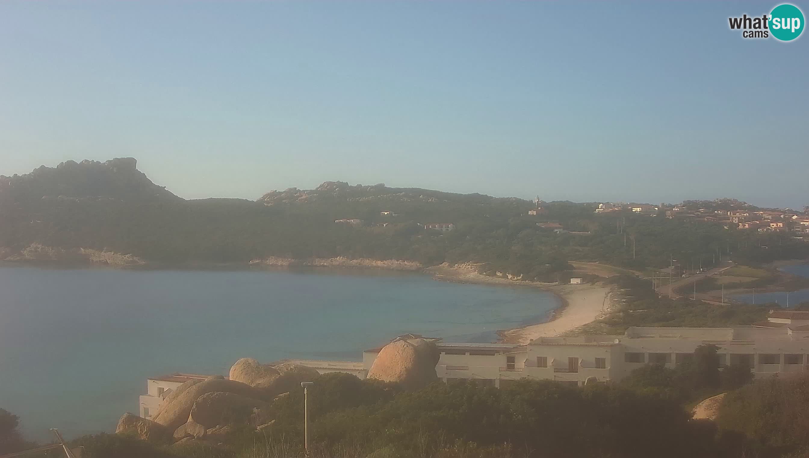 Live Webcam Capo Testa la plage de 2 mer – Santa Teresa Gallura – livecam Sardaigne