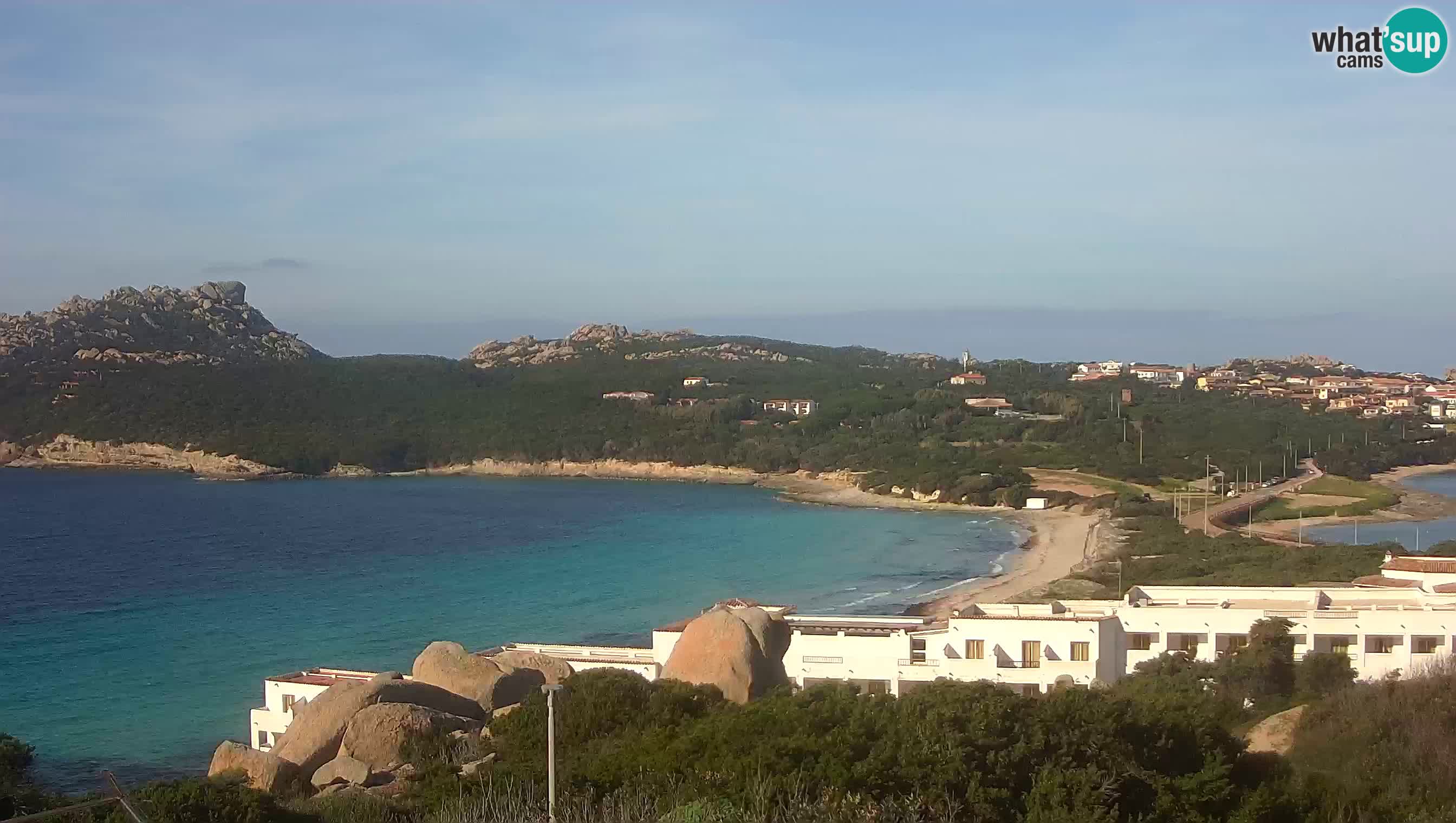 Live Webcam Capo Testa la spiaggia dei due mari – Santa Teresa Gallura – livecam Sardegna