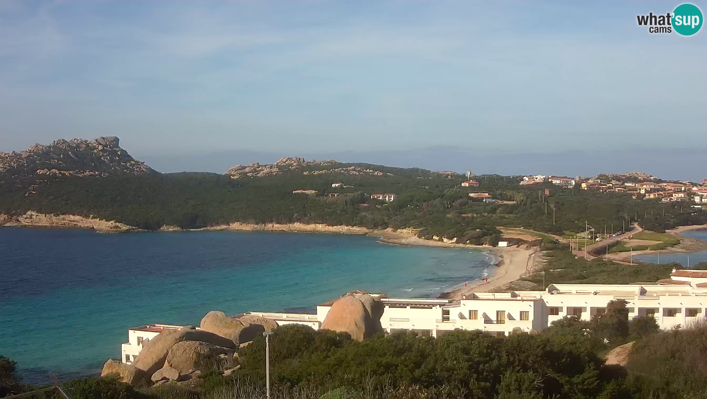 Web kamera uživo Capo Testa plaža s 2 mora – Santa Teresa Gallura – kamera uživo Sardinija