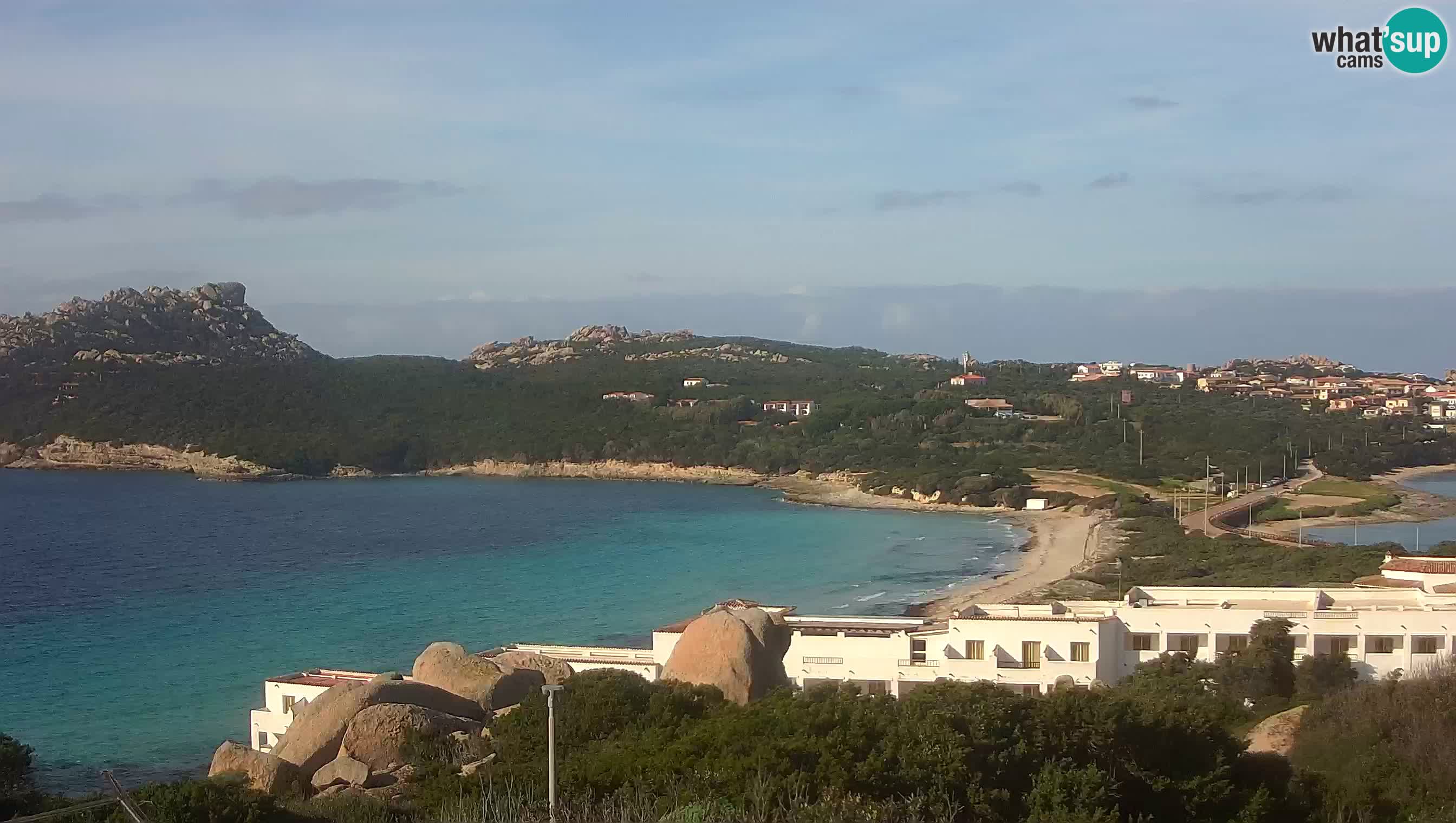 Live Webcam Capo Testa the beach of 2 sea – Santa Teresa Gallura – livecam Sardinia