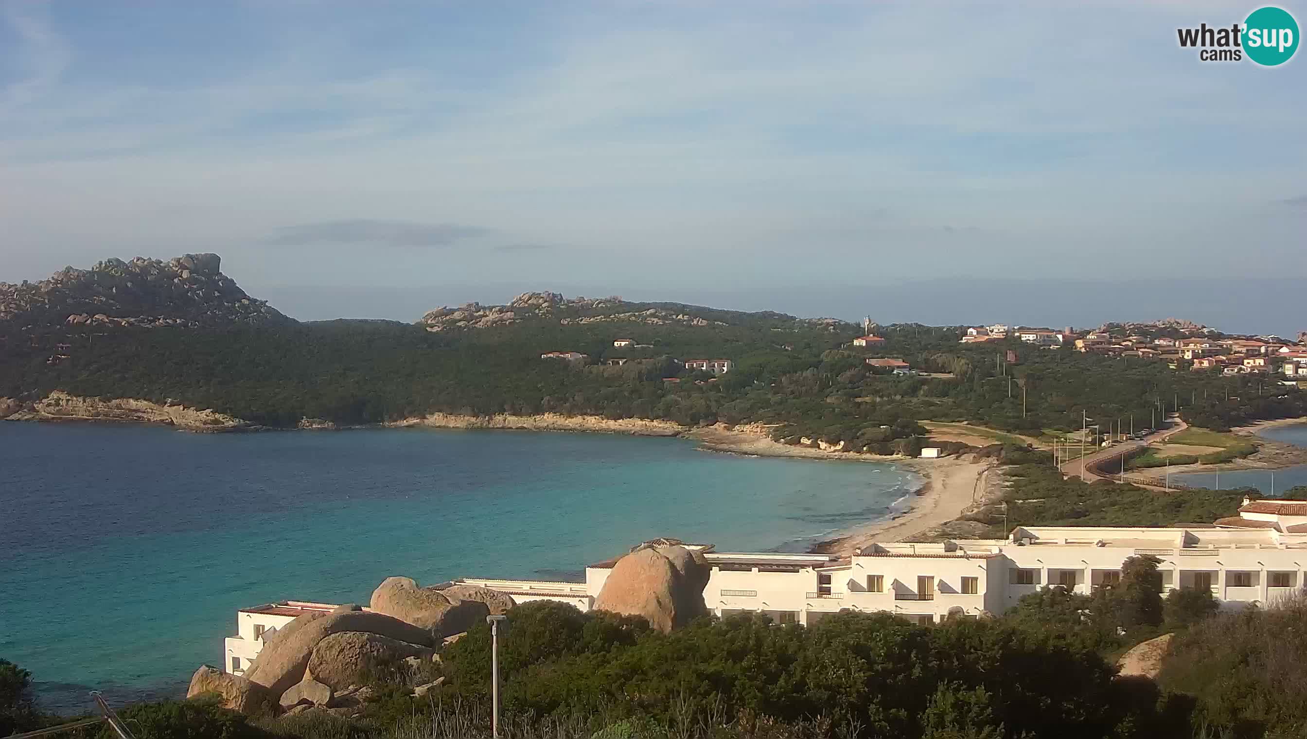 Web kamera uživo Capo Testa plaža s 2 mora – Santa Teresa Gallura – kamera uživo Sardinija