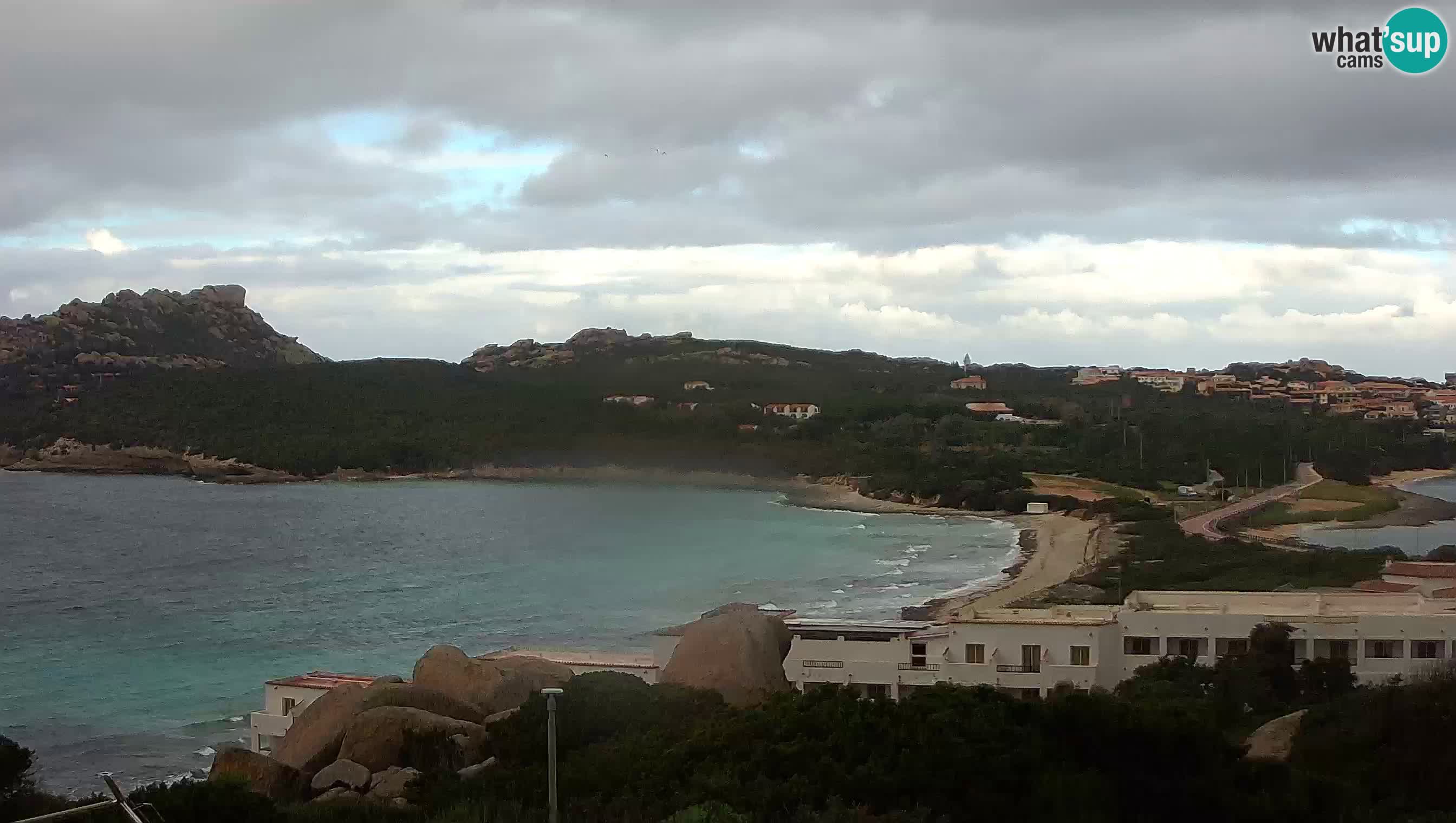 Live Webcam Capo Testa la spiaggia dei due mari – Santa Teresa Gallura – livecam Sardegna