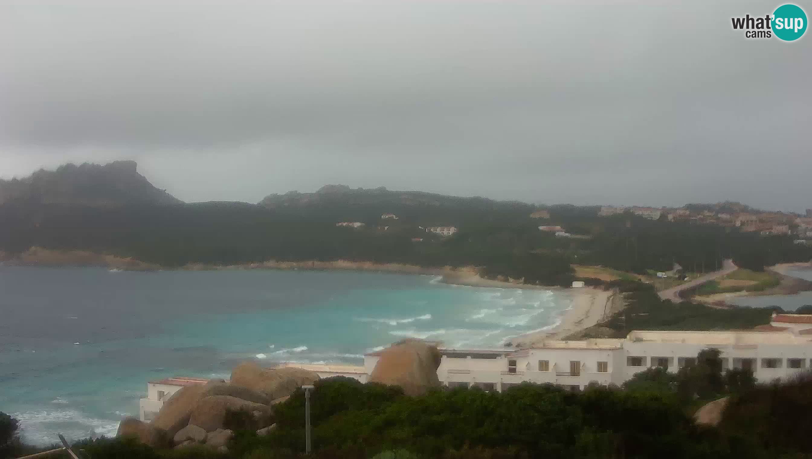 Web kamera uživo Capo Testa plaža s 2 mora – Santa Teresa Gallura – kamera uživo Sardinija