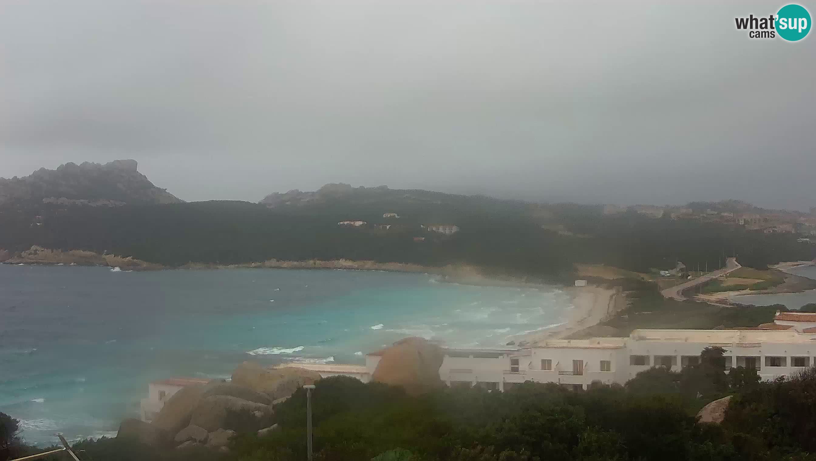 Live Webcam Capo Testa la plage de 2 mer – Santa Teresa Gallura – livecam Sardaigne