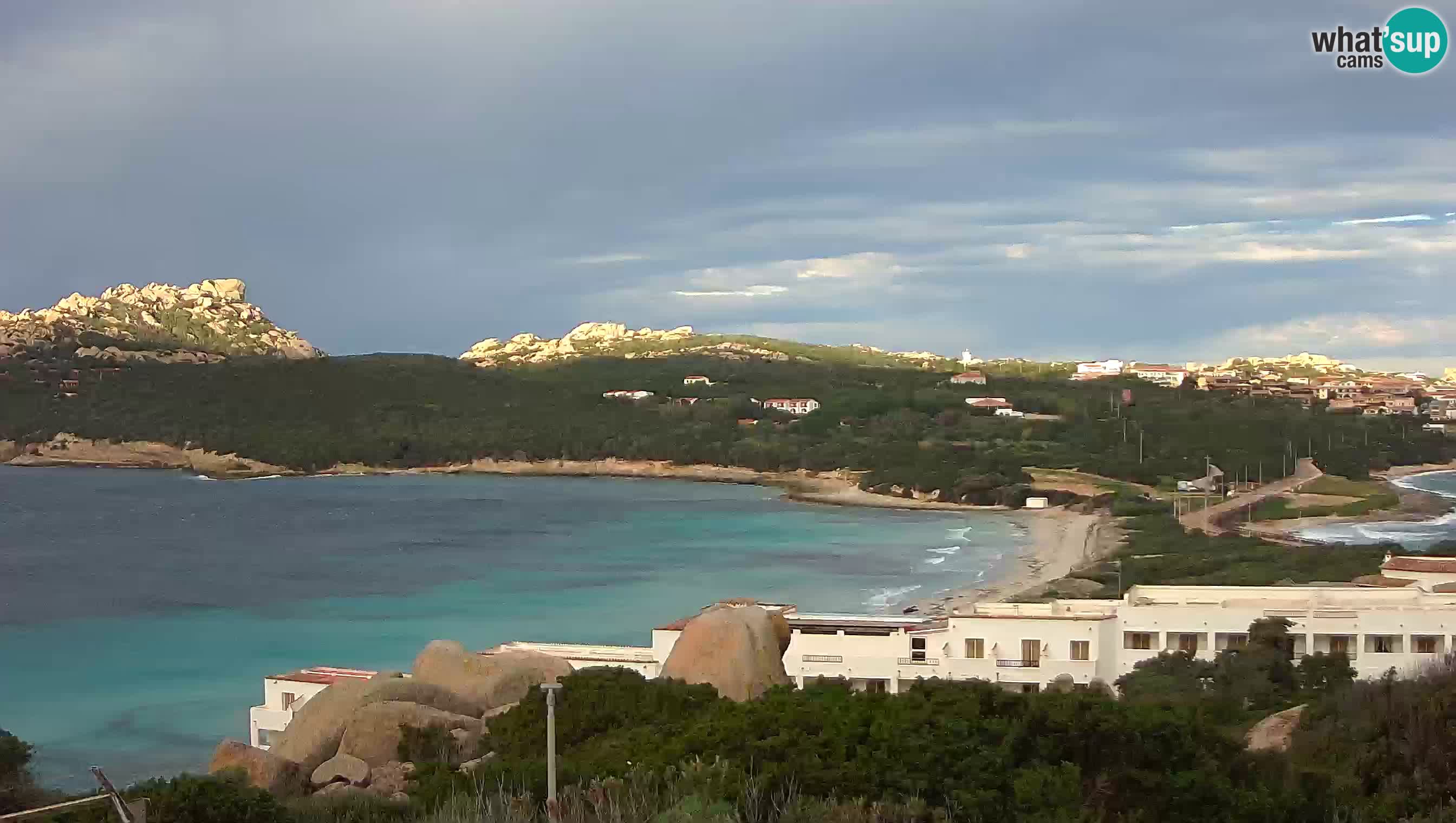 Live Webcam Capo Testa the beach of 2 sea – Santa Teresa Gallura – livecam Sardinia