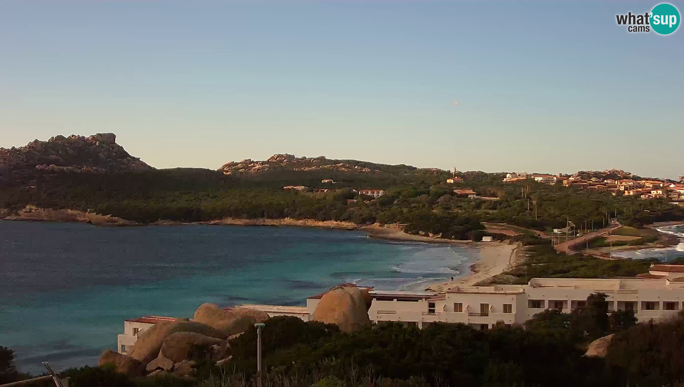 Live Webcam Capo Testa the beach of 2 sea – Santa Teresa Gallura – livecam Sardinia