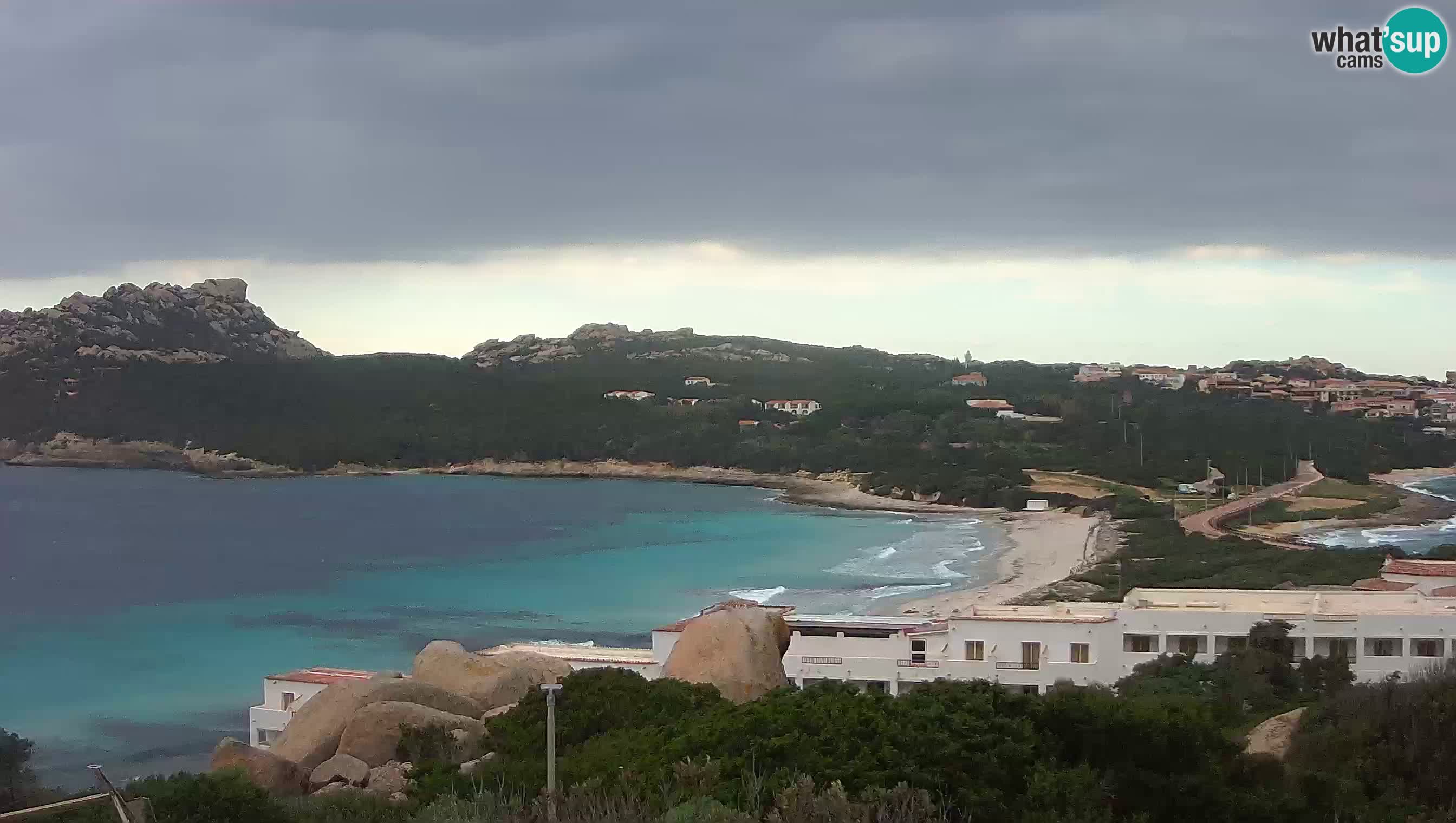 Live Webcam Capo Testa the beach of 2 sea – Santa Teresa Gallura – livecam Sardinia