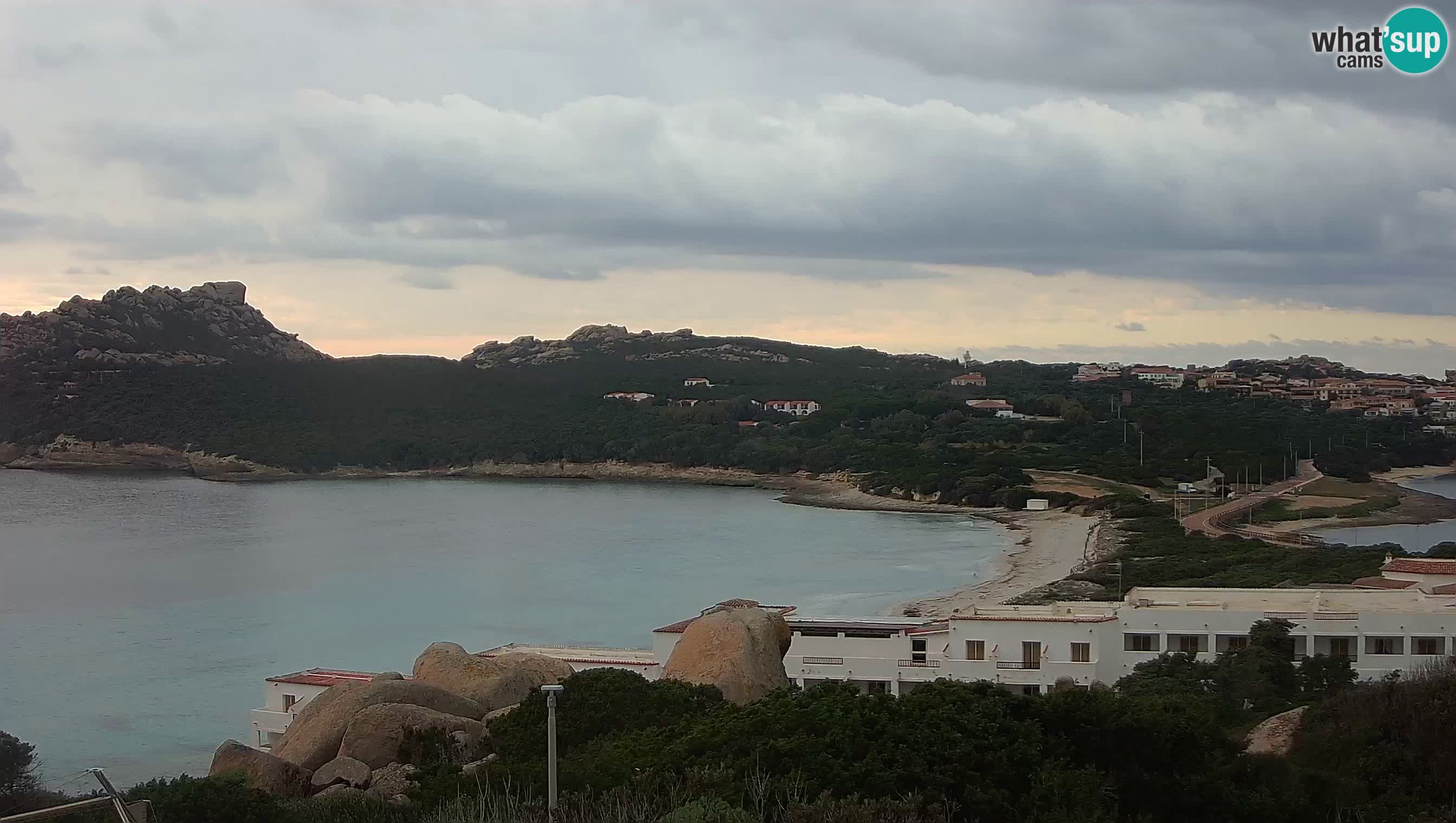 Live Webcam Capo Testa the beach of 2 sea – Santa Teresa Gallura – livecam Sardinia