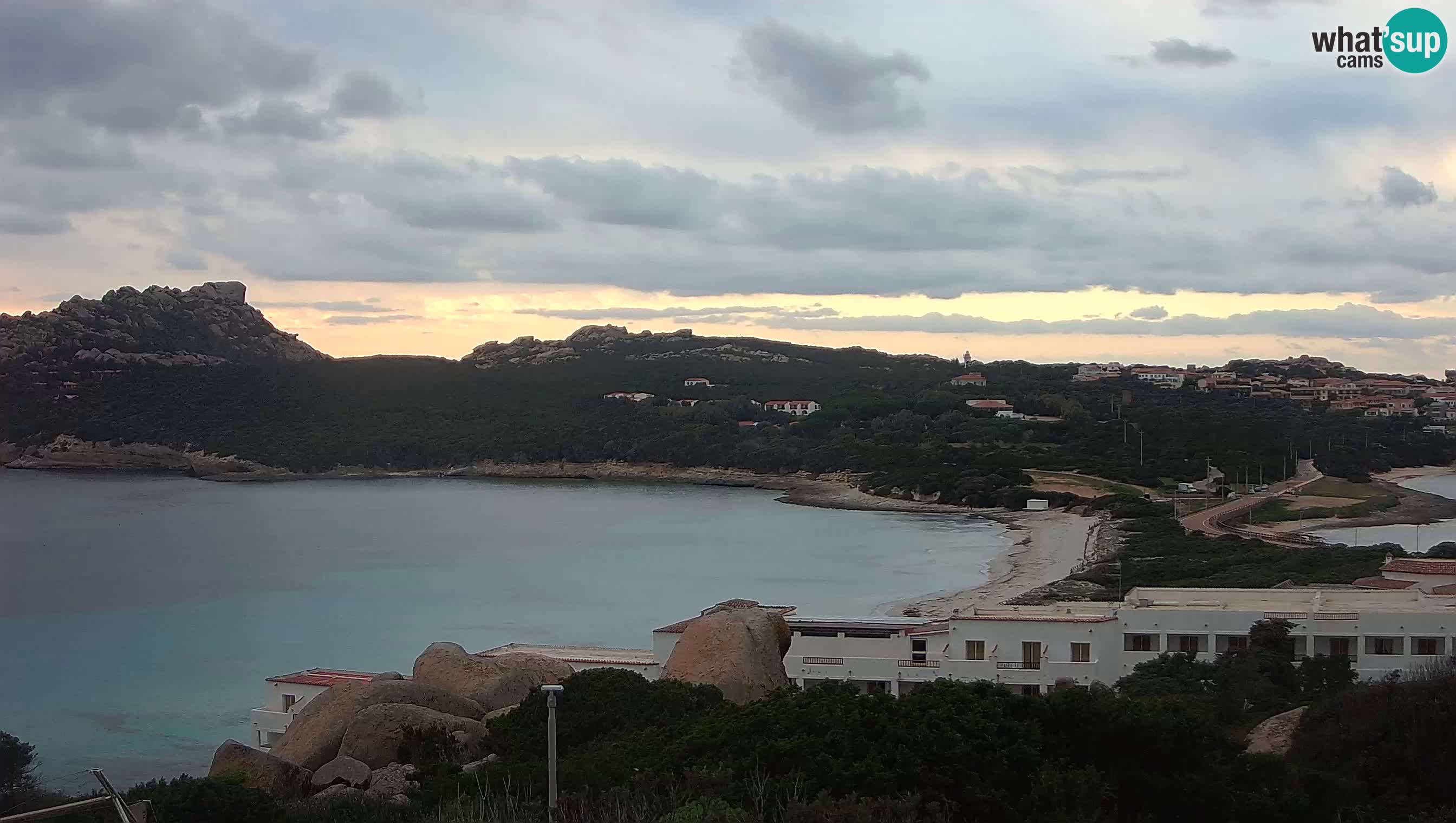 Live Webcam Capo Testa the beach of 2 sea – Santa Teresa Gallura – livecam Sardinia