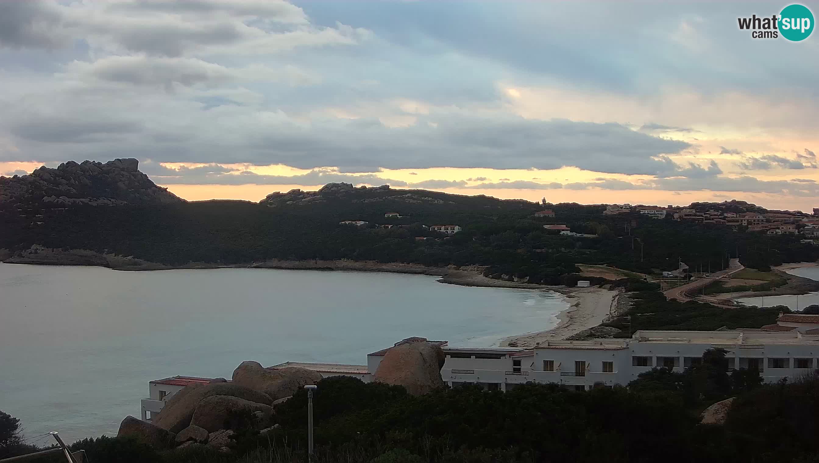 Live Webcam Capo Testa the beach of 2 sea – Santa Teresa Gallura – livecam Sardinia