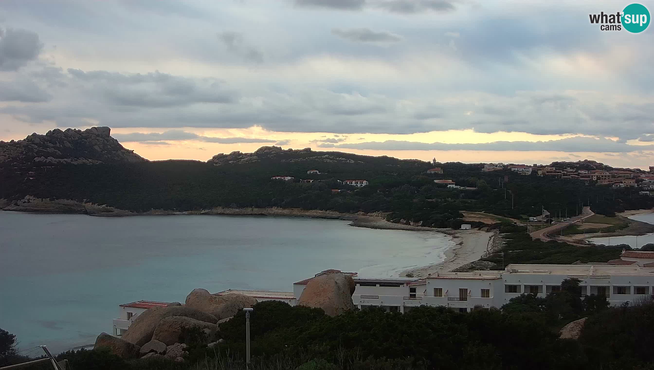 Live Webcam Capo Testa the beach of 2 sea – Santa Teresa Gallura – livecam Sardinia