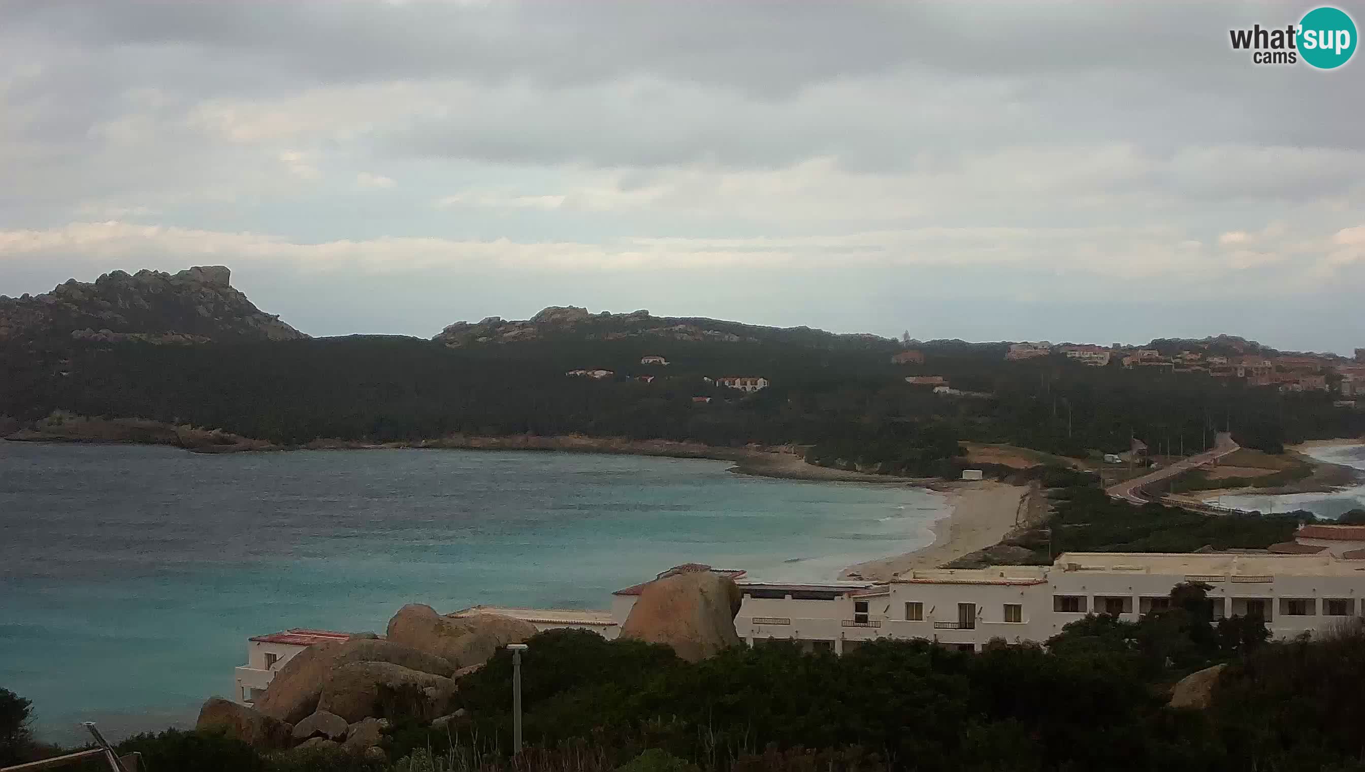 Web kamera uživo Capo Testa plaža s 2 mora – Santa Teresa Gallura – kamera uživo Sardinija