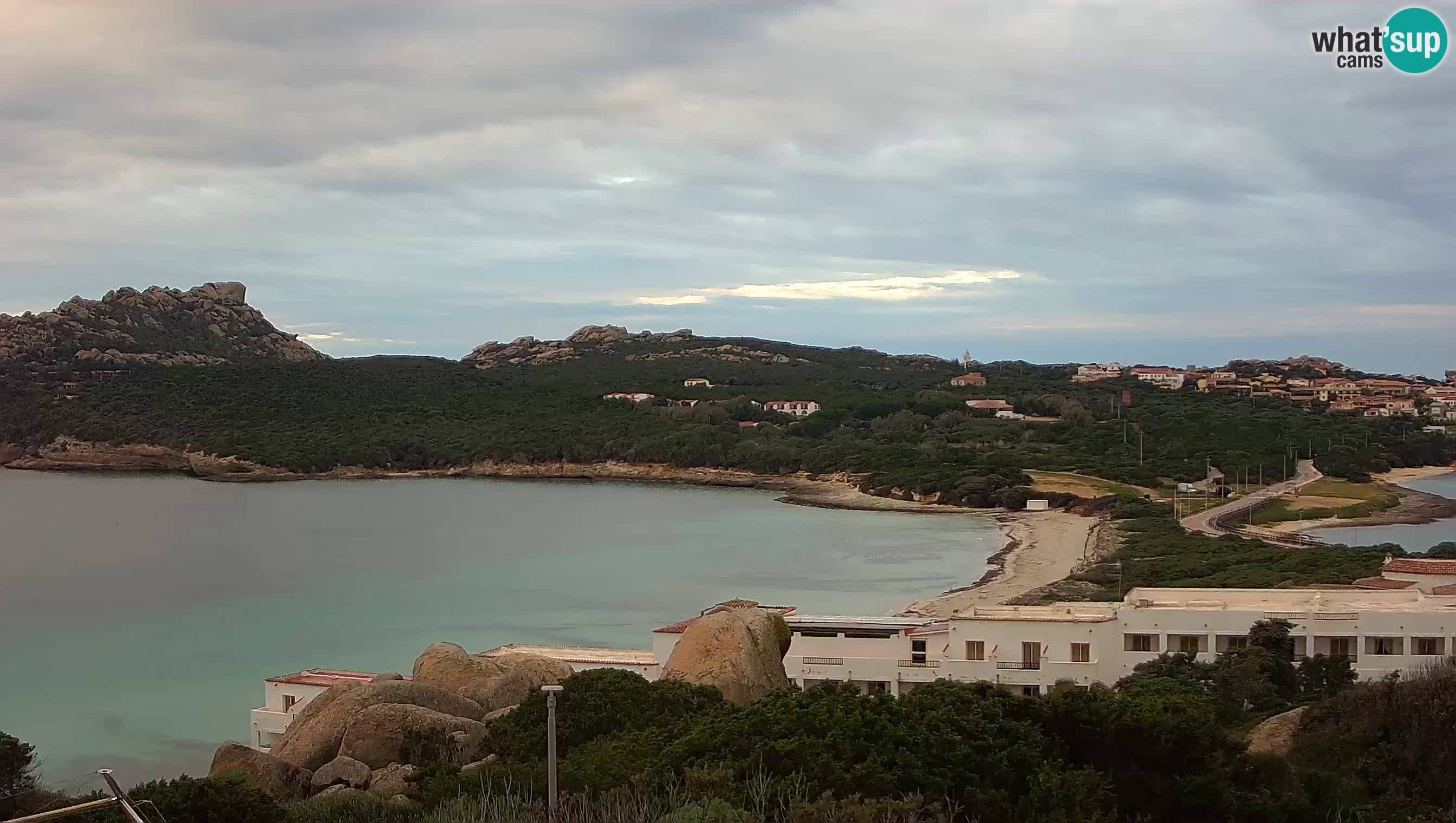 Webcam en vivo Capo Testa la playa de 2 mar – Santa Teresa Gallura – livecam Sardinia