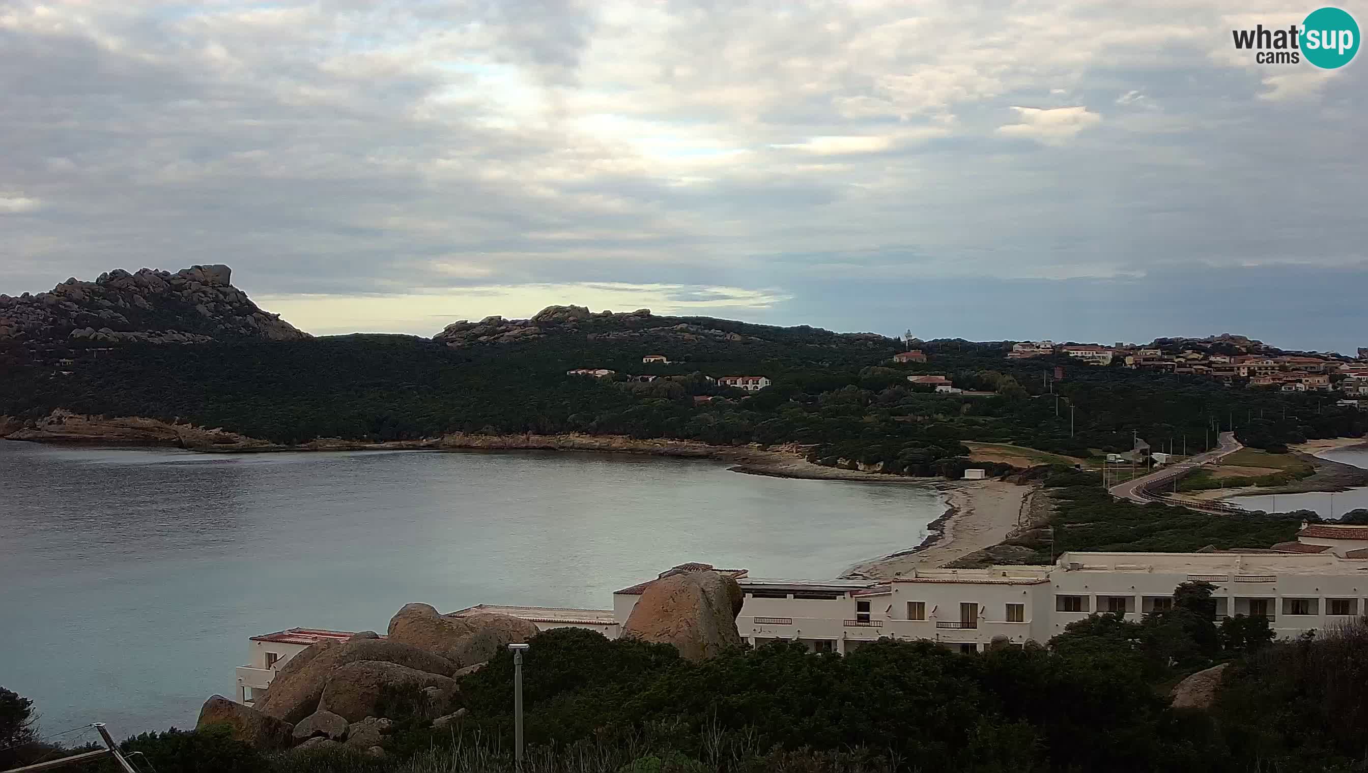 Live Webcam Capo Testa la plage de 2 mer – Santa Teresa Gallura – livecam Sardaigne