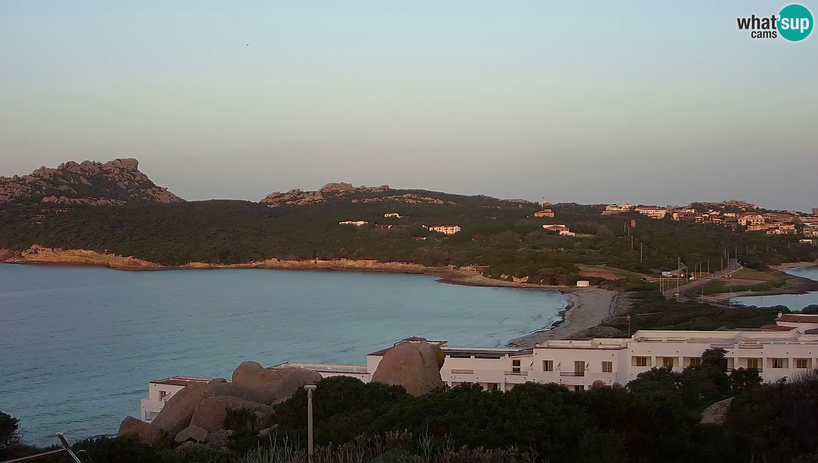 Webcam en vivo Capo Testa la playa de 2 mar – Santa Teresa Gallura – livecam Sardinia