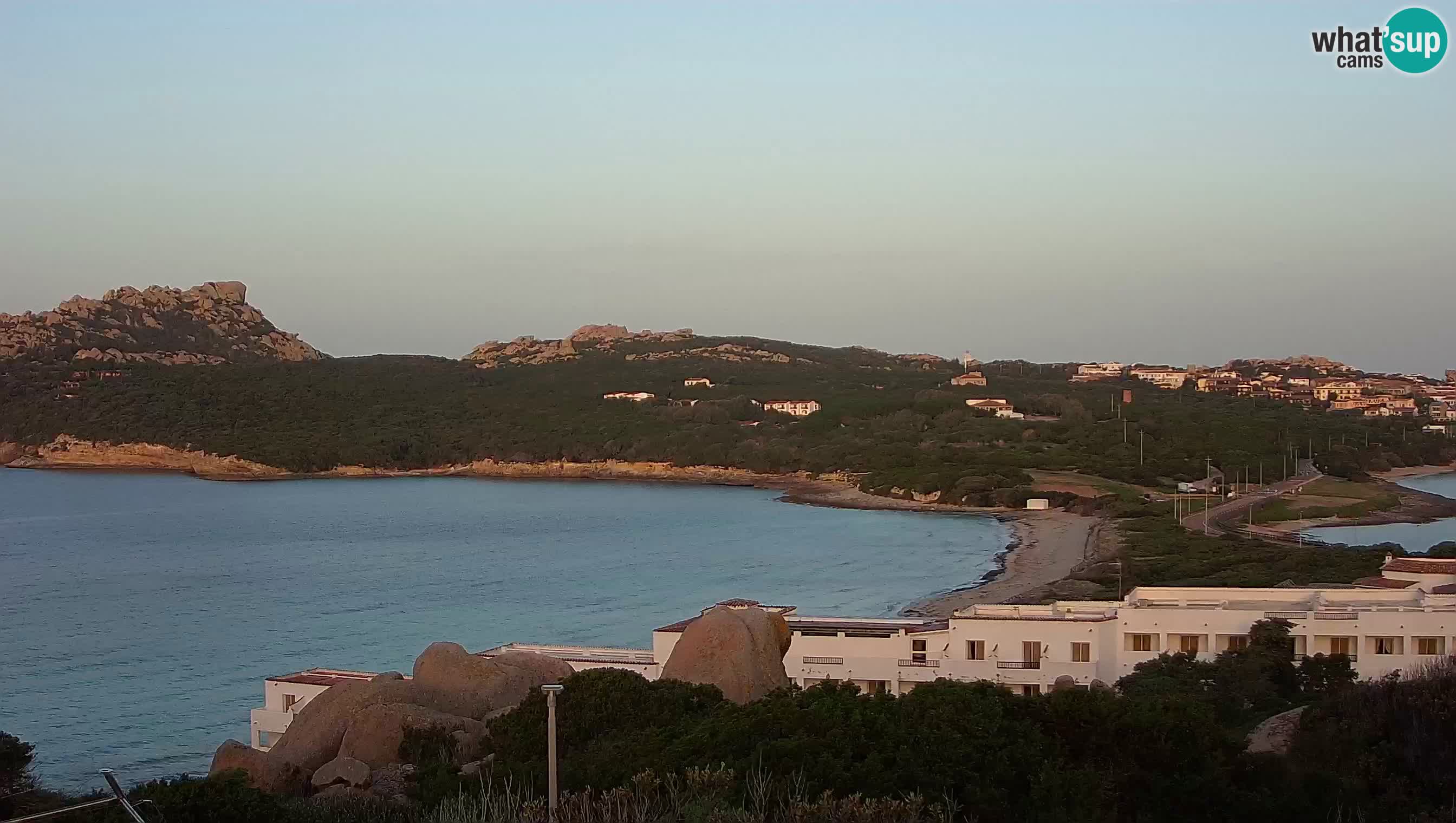 Spletna kamera v živo Capo Testa plaža dveh morij – Santa Teresa Gallura – Sardinija