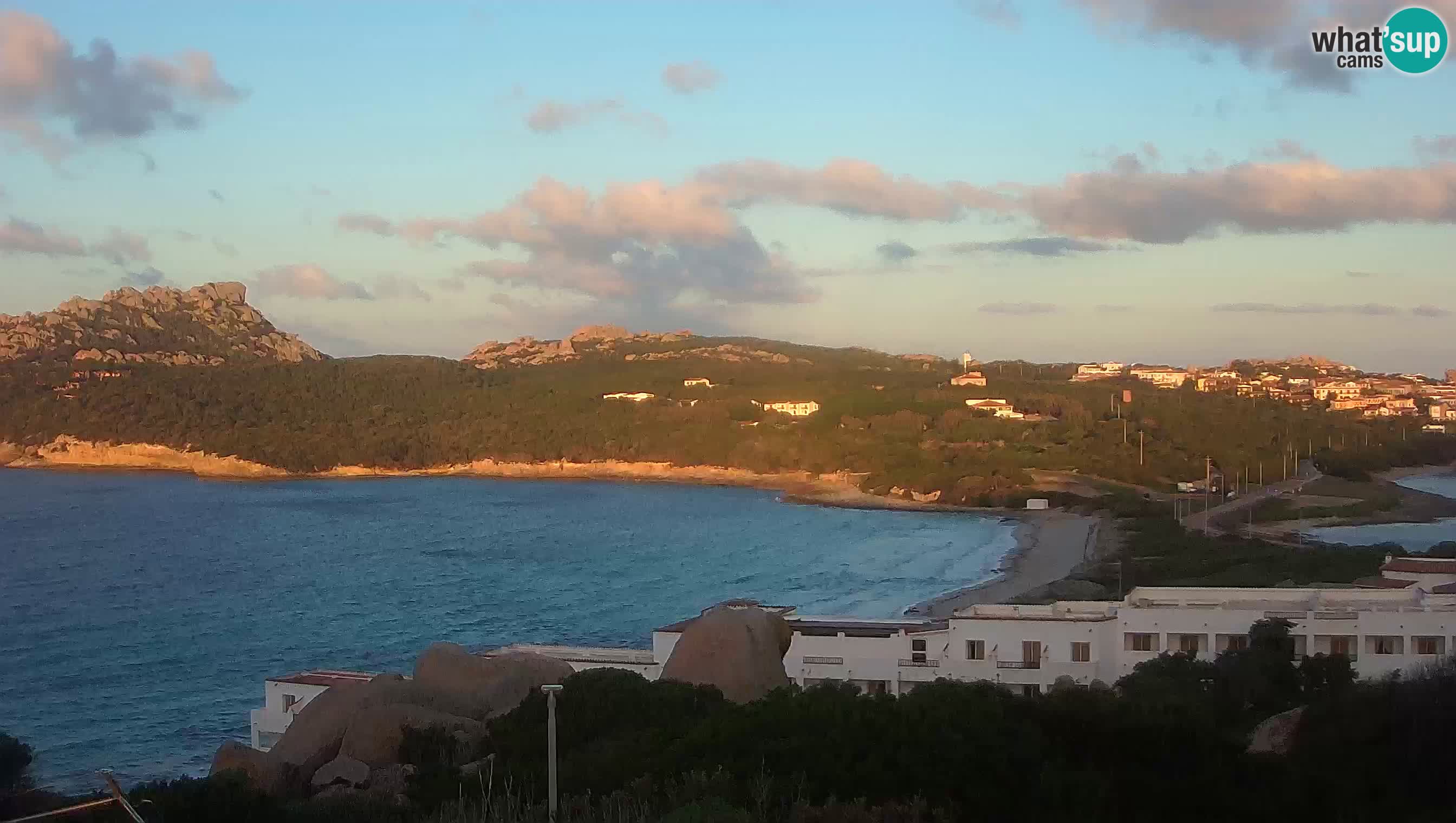 Live Webcam Capo Testa la plage de 2 mer – Santa Teresa Gallura – livecam Sardaigne