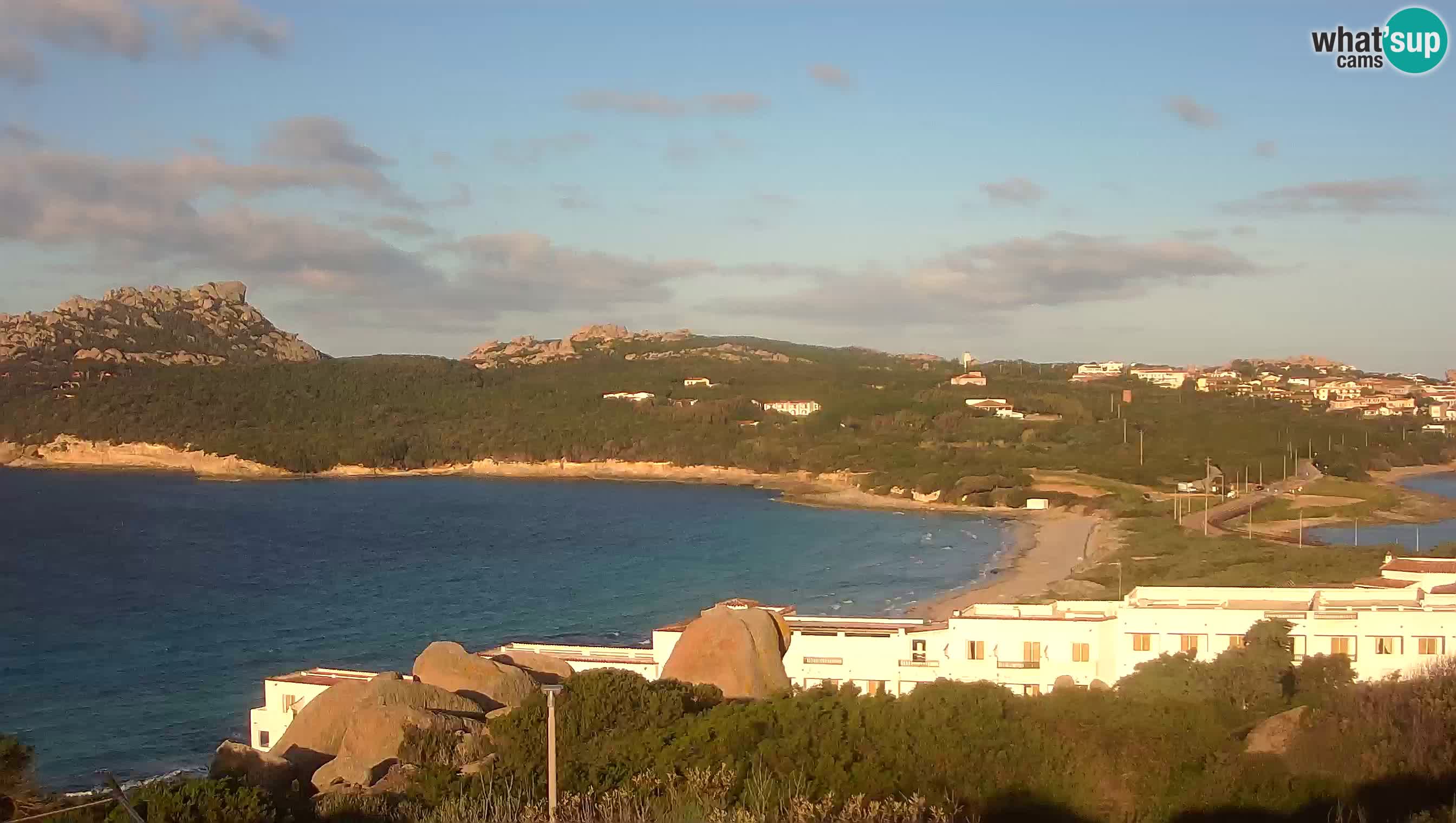 Live Webcam Capo Testa la spiaggia dei due mari – Santa Teresa Gallura – livecam Sardegna