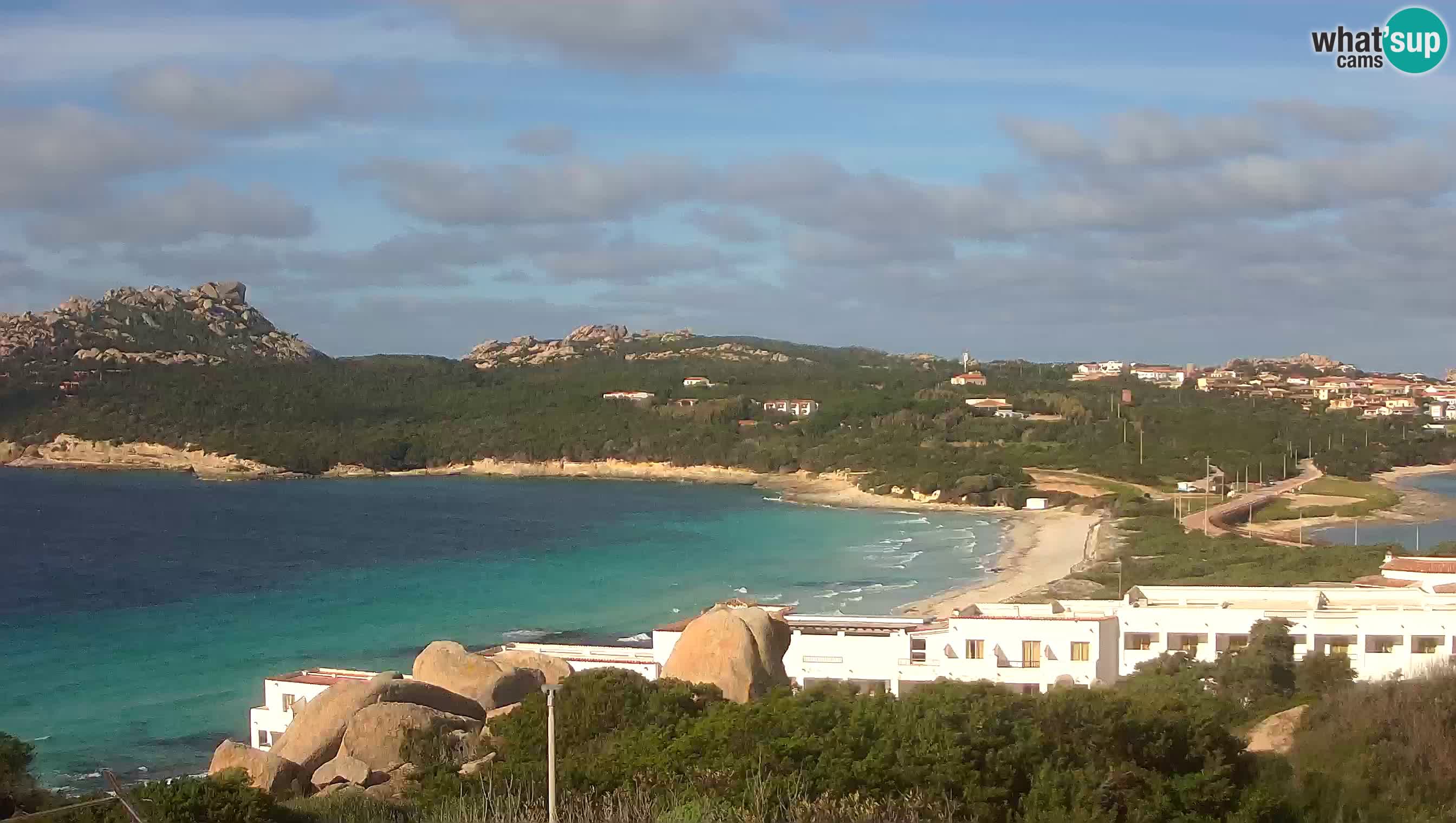 Live Webcam Capo Testa la spiaggia dei due mari – Santa Teresa Gallura – livecam Sardegna