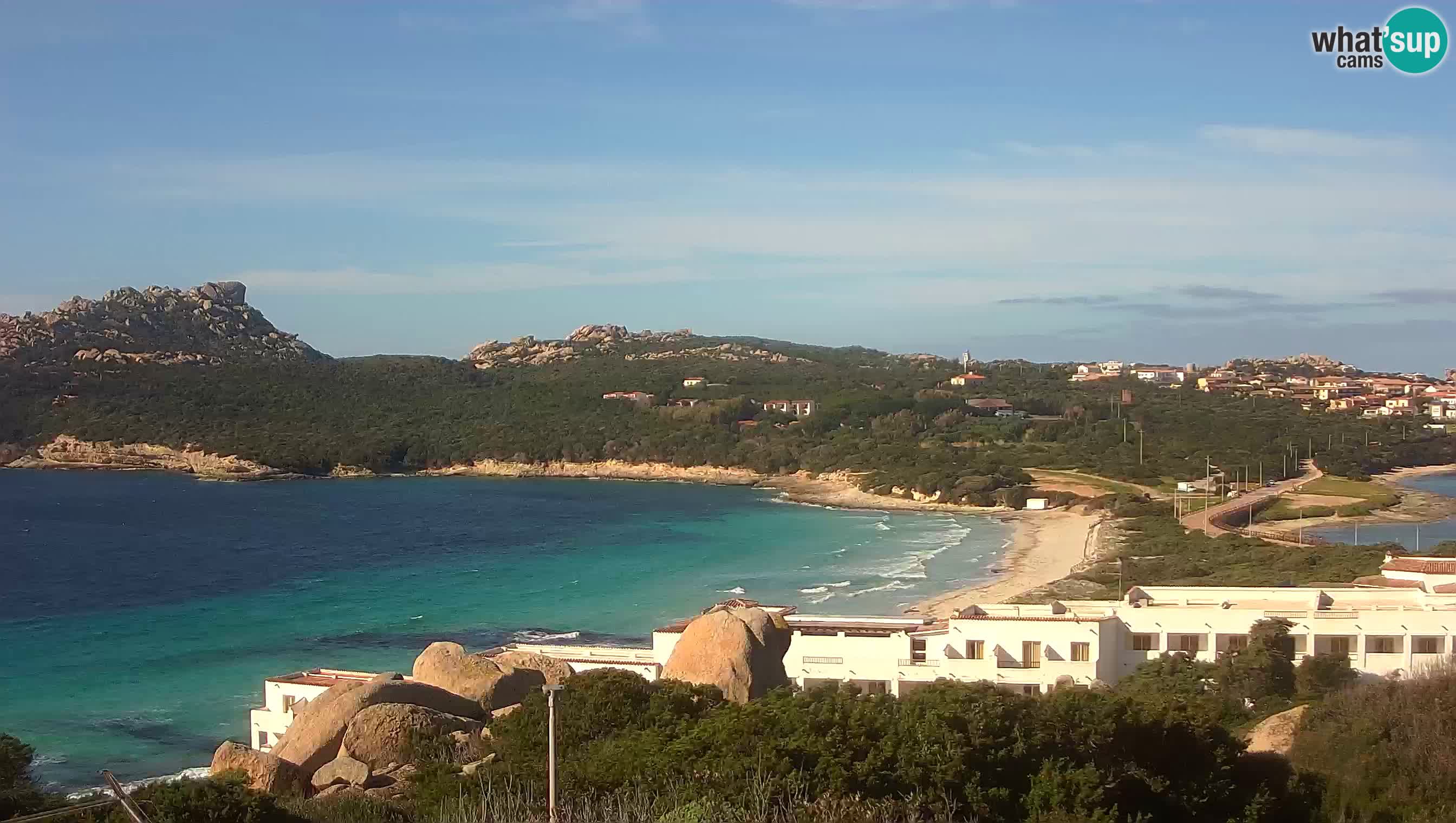 Web kamera uživo Capo Testa plaža s 2 mora – Santa Teresa Gallura – kamera uživo Sardinija