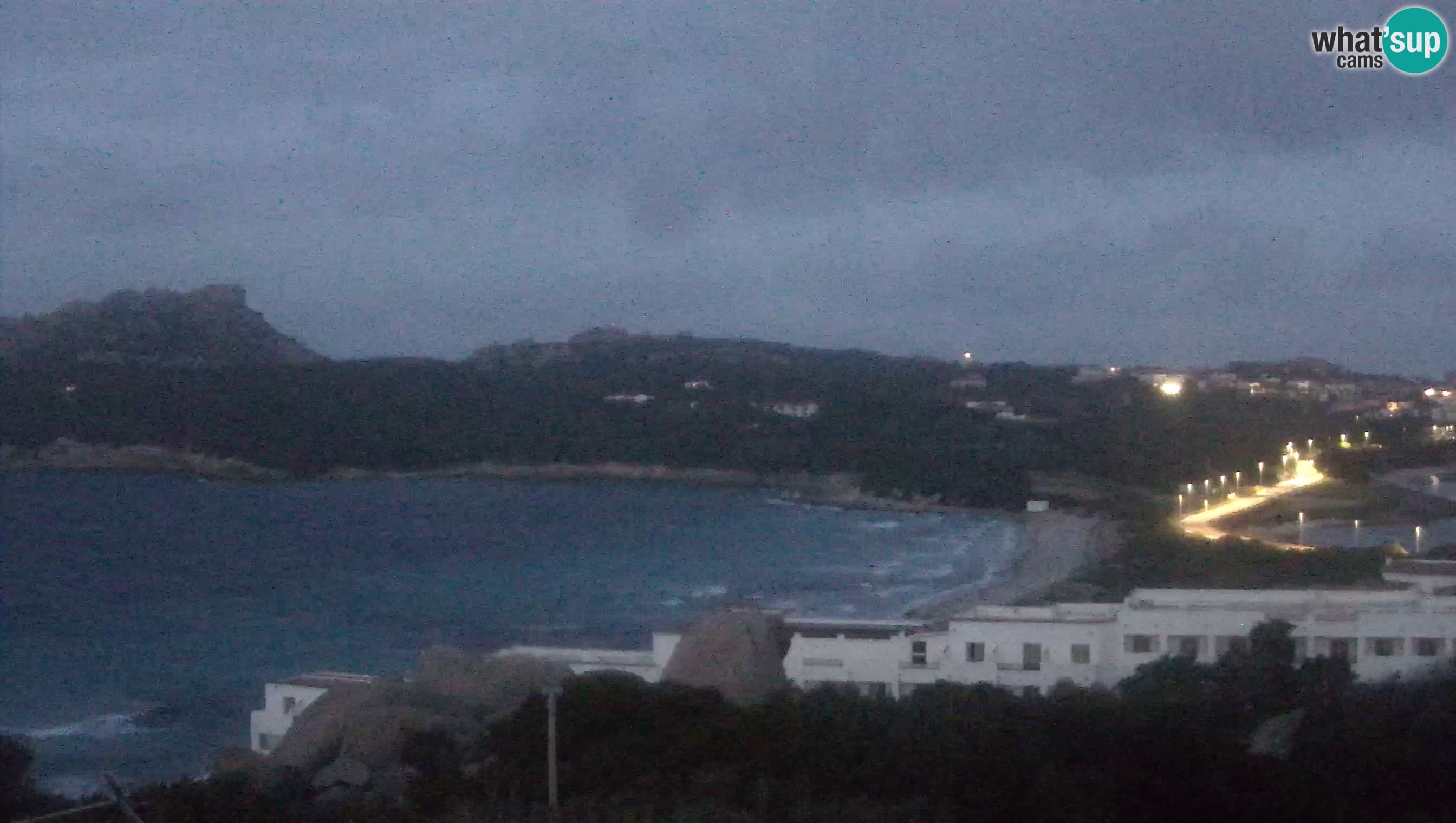 Live Webcam Capo Testa der Strand von 2 Meer – Santa Teresa Gallura – livecam Sardinien