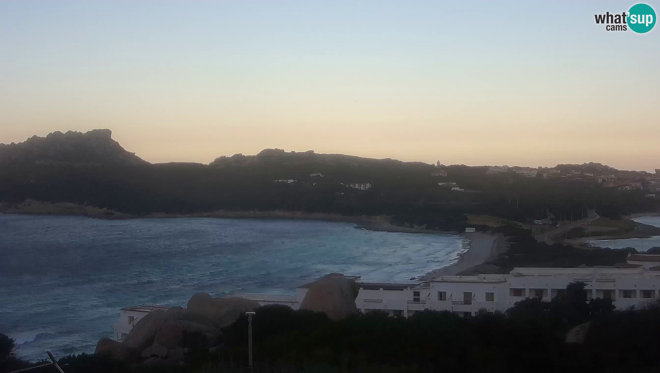 Live Webcam Capo Testa der Strand von 2 Meer – Santa Teresa Gallura – livecam Sardinien