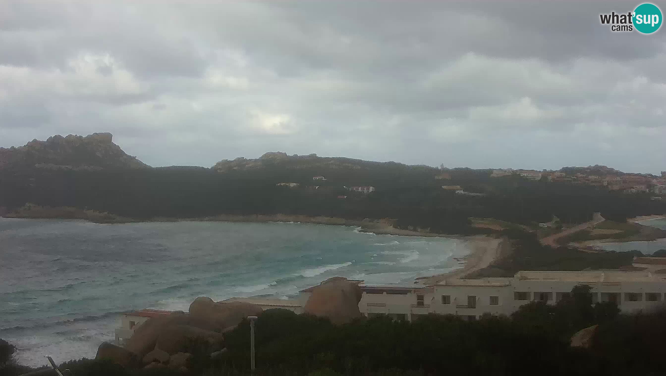 Web kamera uživo Capo Testa plaža s 2 mora – Santa Teresa Gallura – kamera uživo Sardinija