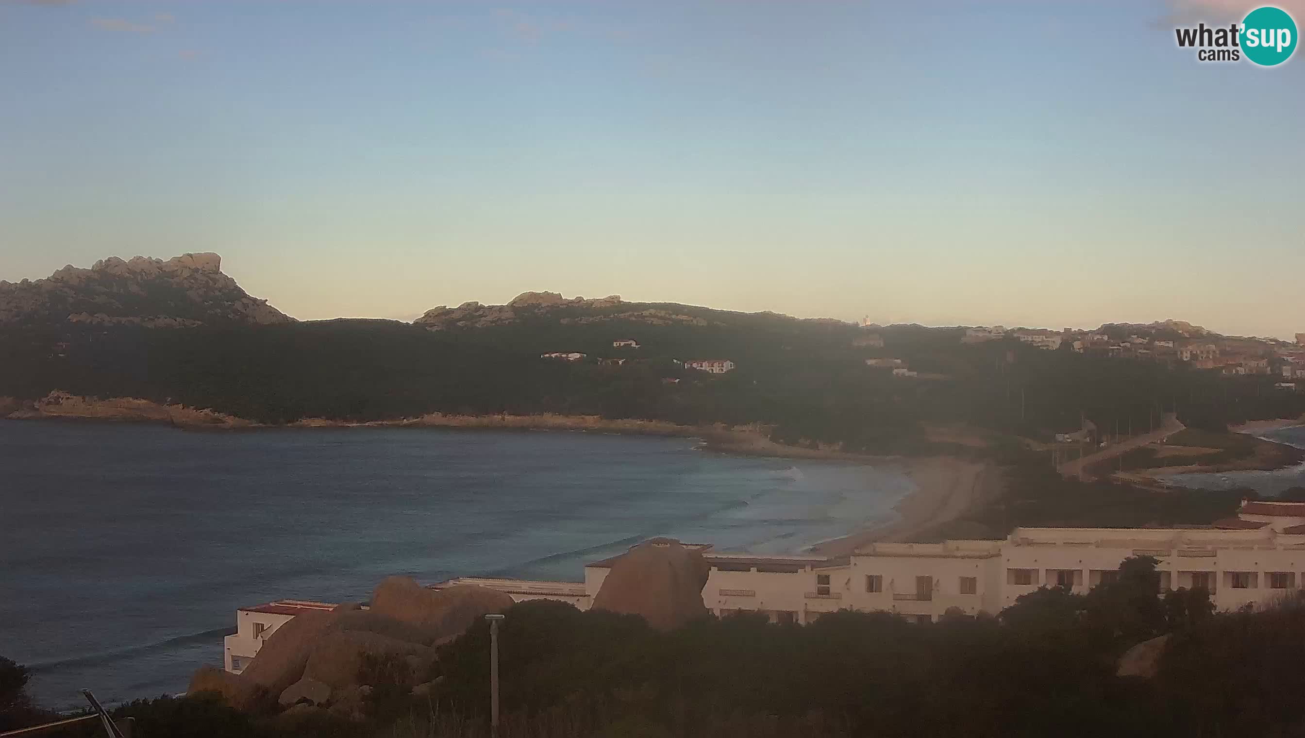 Live Webcam Capo Testa der Strand von 2 Meer – Santa Teresa Gallura – livecam Sardinien