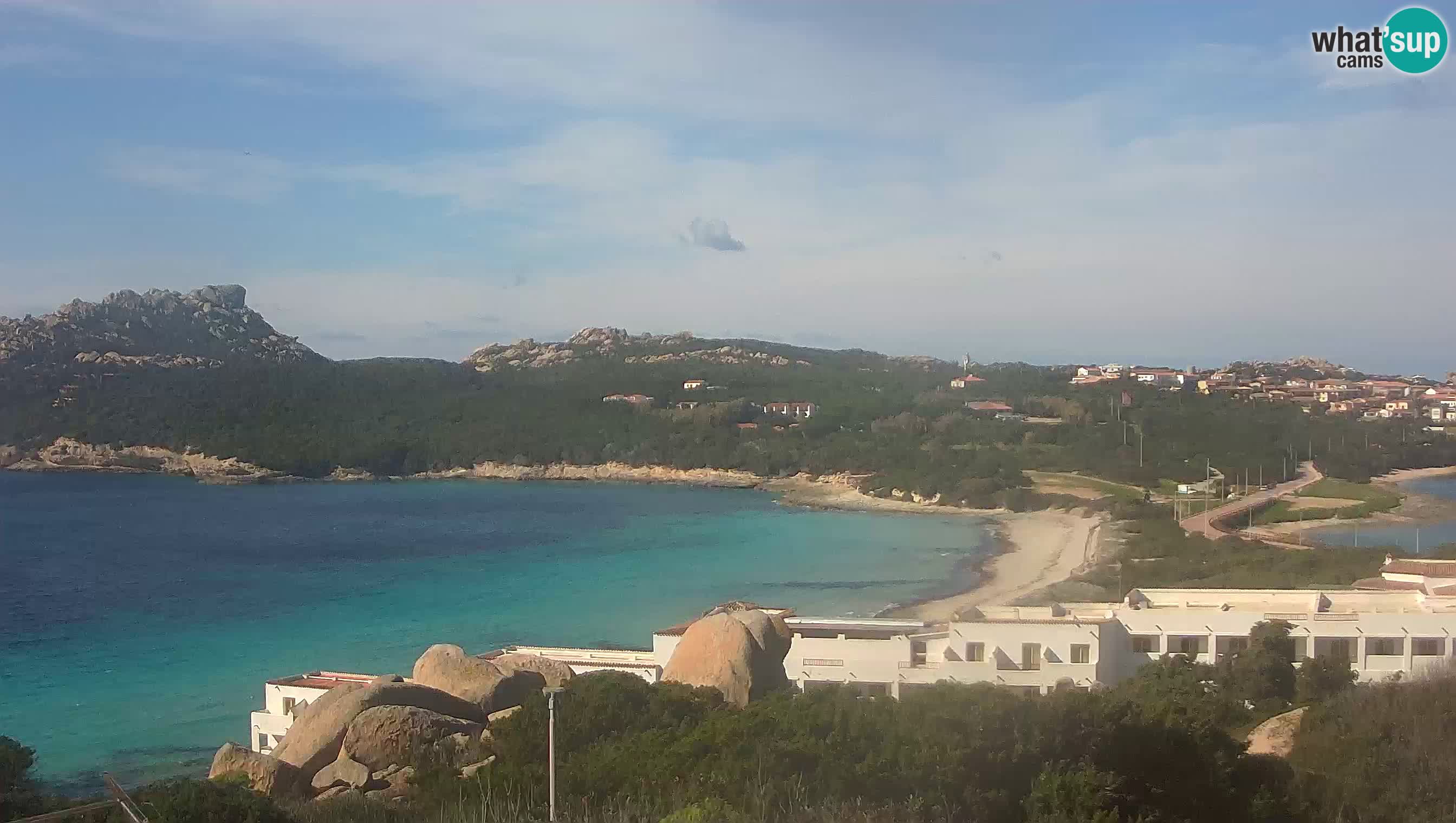 Live Webcam Capo Testa la spiaggia dei due mari – Santa Teresa Gallura – livecam Sardegna