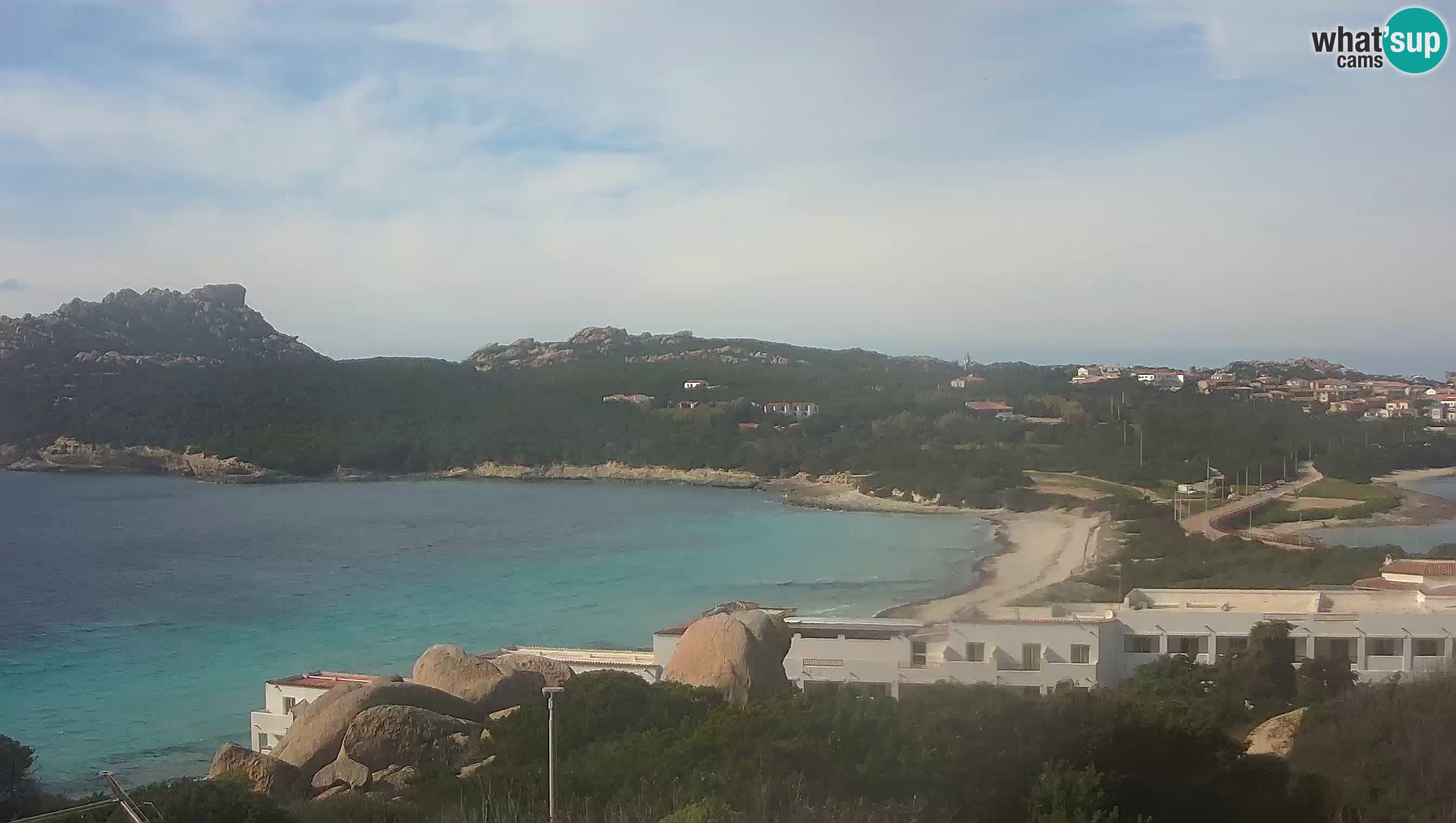 Live Webcam Capo Testa la spiaggia dei due mari – Santa Teresa Gallura – livecam Sardegna